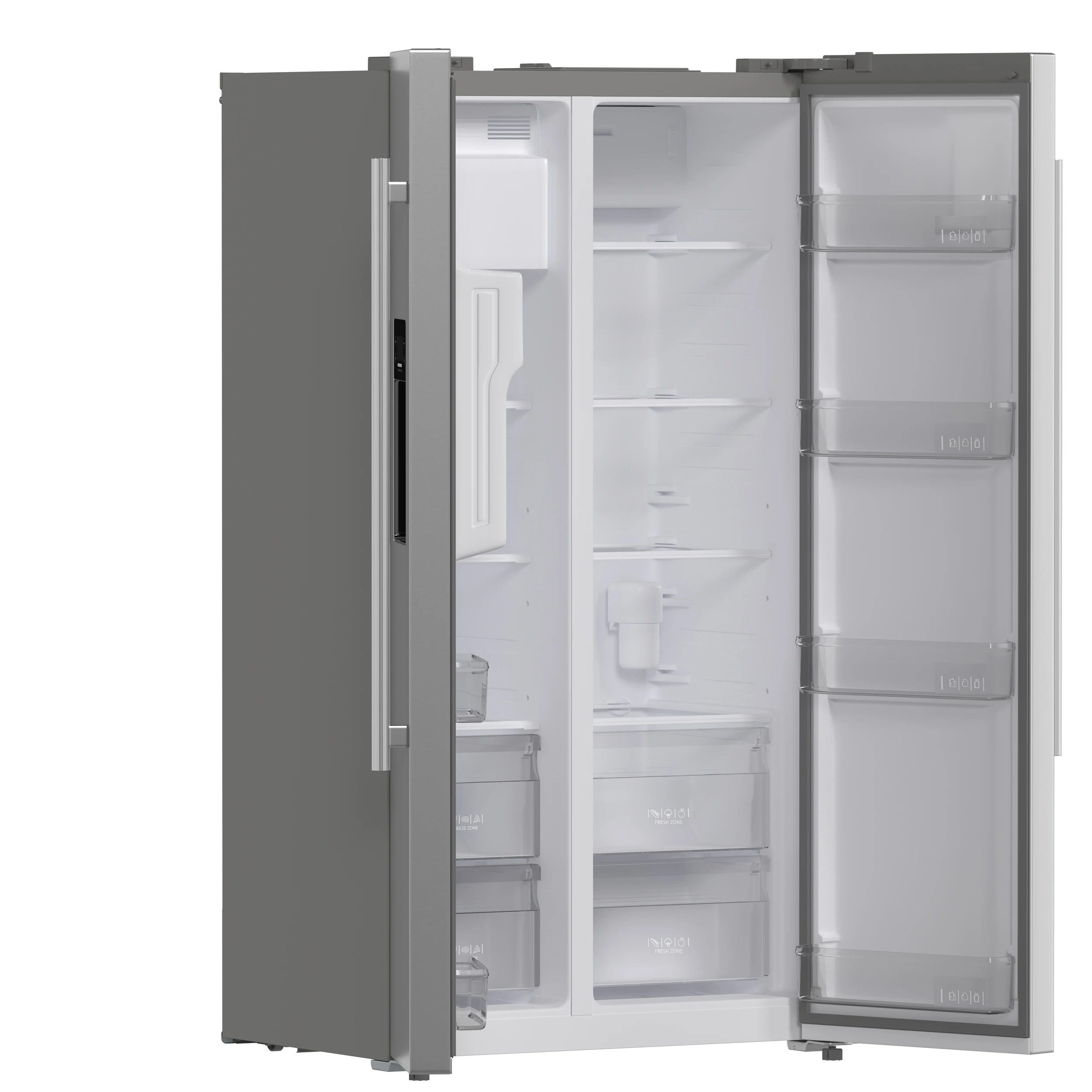 Salerno 36-Inch Side-by-Side Refrigerator, 20 cu.ft, ENERGY STAR Certified FFRBI184436SB