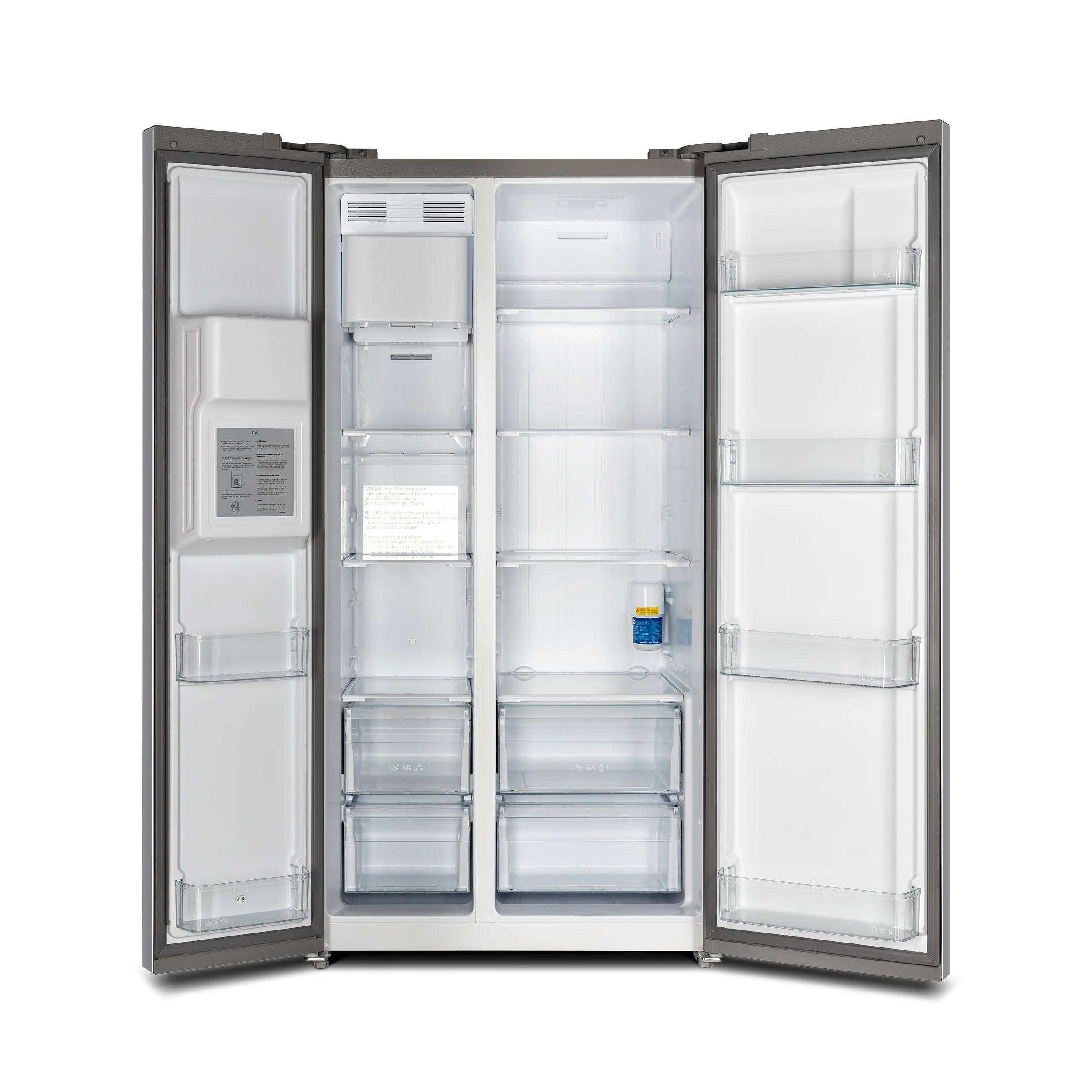 Salerno 40-Inch Built-In Refrigerator, 20 cu.ft, Decorative Grill, ENERGY STAR Certified FFRBI184440SG