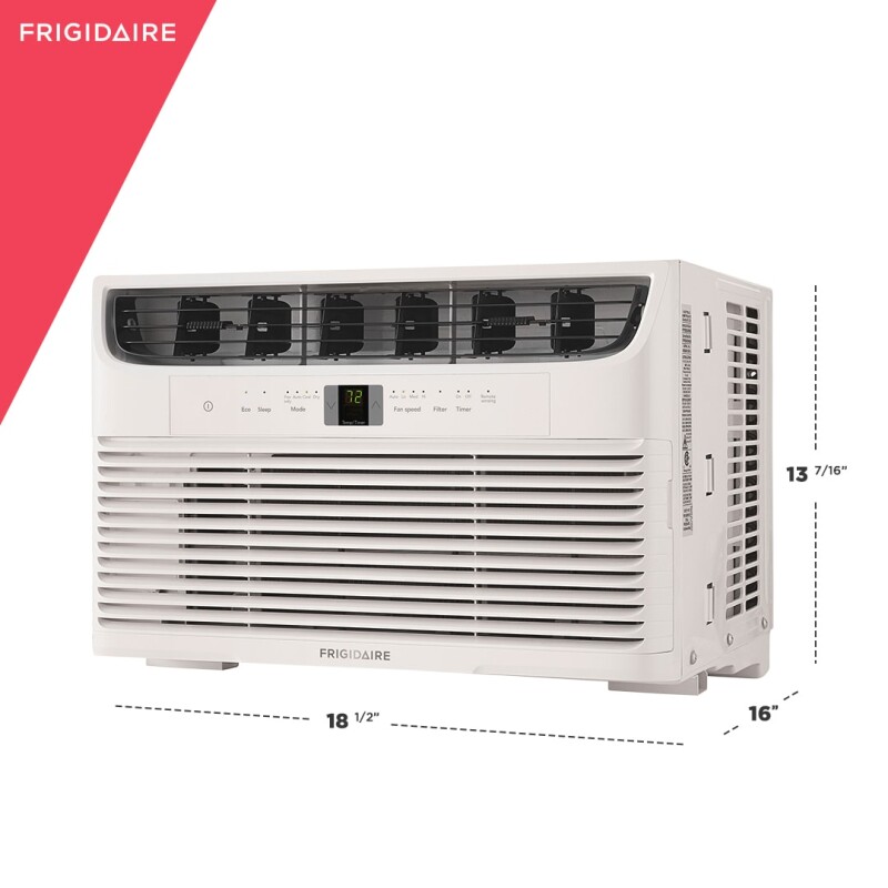 8,000 BTU Window-Mounted Room Air Conditioner view 3