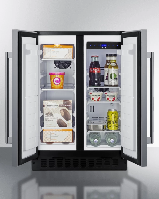 24" Wide Built-In Refrigerator-Freezer FFRF24SS