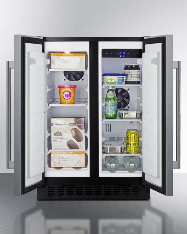 24" Wide Built-In Refrigerator-Freezer FFRF24SS