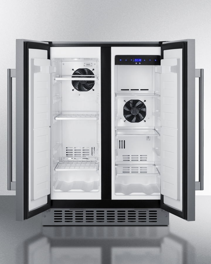 24" Wide Built-In Refrigerator-Freezer FFRF24SSCSS