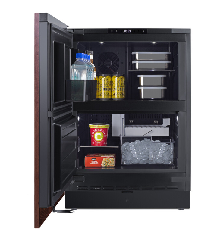 24" Wide Refrigerator-Freezer with Factory-Installed Icemaker (Panel Not Included) FFRF5IMPNRLHD