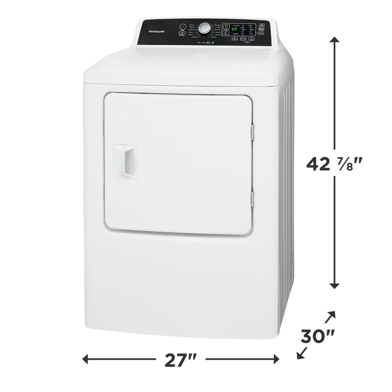 6.7 Cu. Ft. Free Standing Gas Dryer view 2
