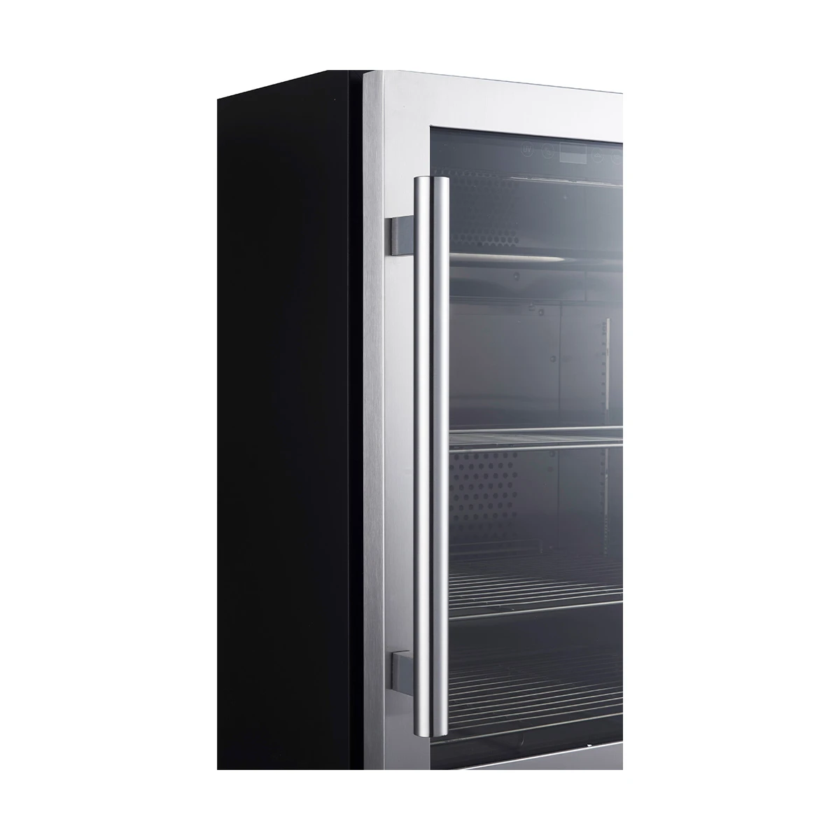 Asciutto 24-Inch Dry Aging Cabinet, Stainless Steel 304, 4.41 cu.ft, LED Lighting, Adjustable Shelves FFSDA684024