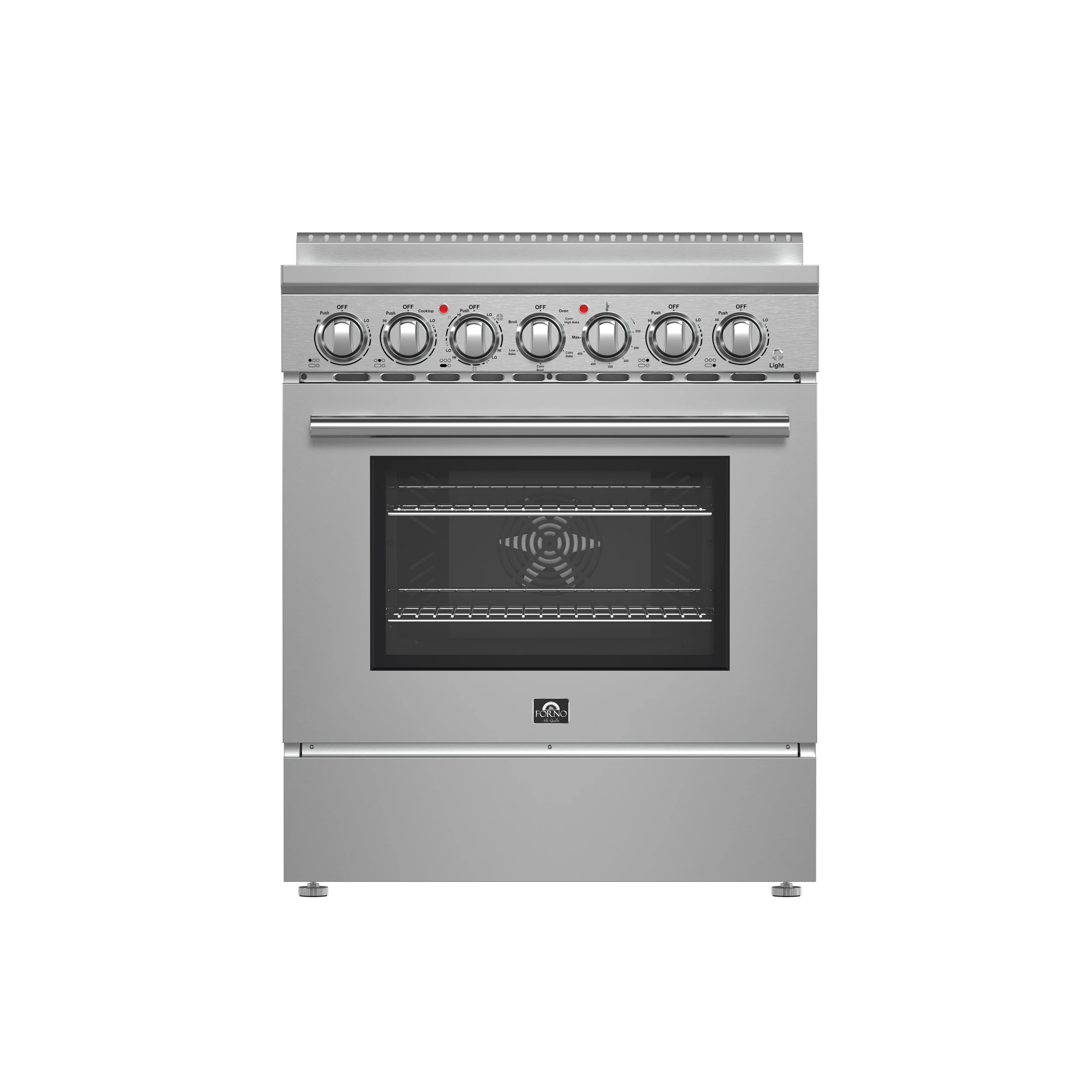 Paolo 30-Inch Freestanding Electric Range, , 4.38 cu.ft, True Convection Oven, Energy Efficient FFSEL601130