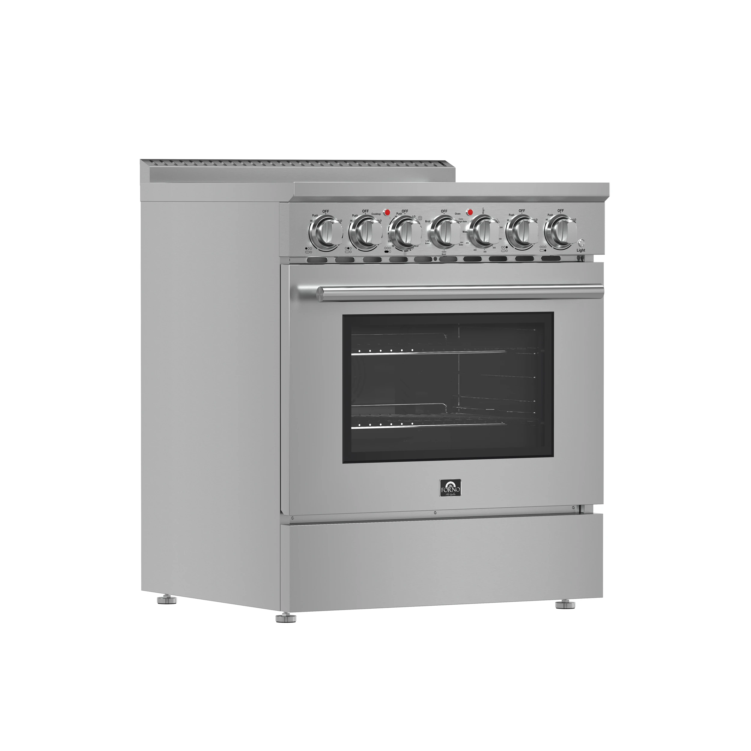 Paolo 30-Inch Freestanding Electric Range, , 4.38 cu.ft, True Convection Oven, Energy Efficient FFSEL601130