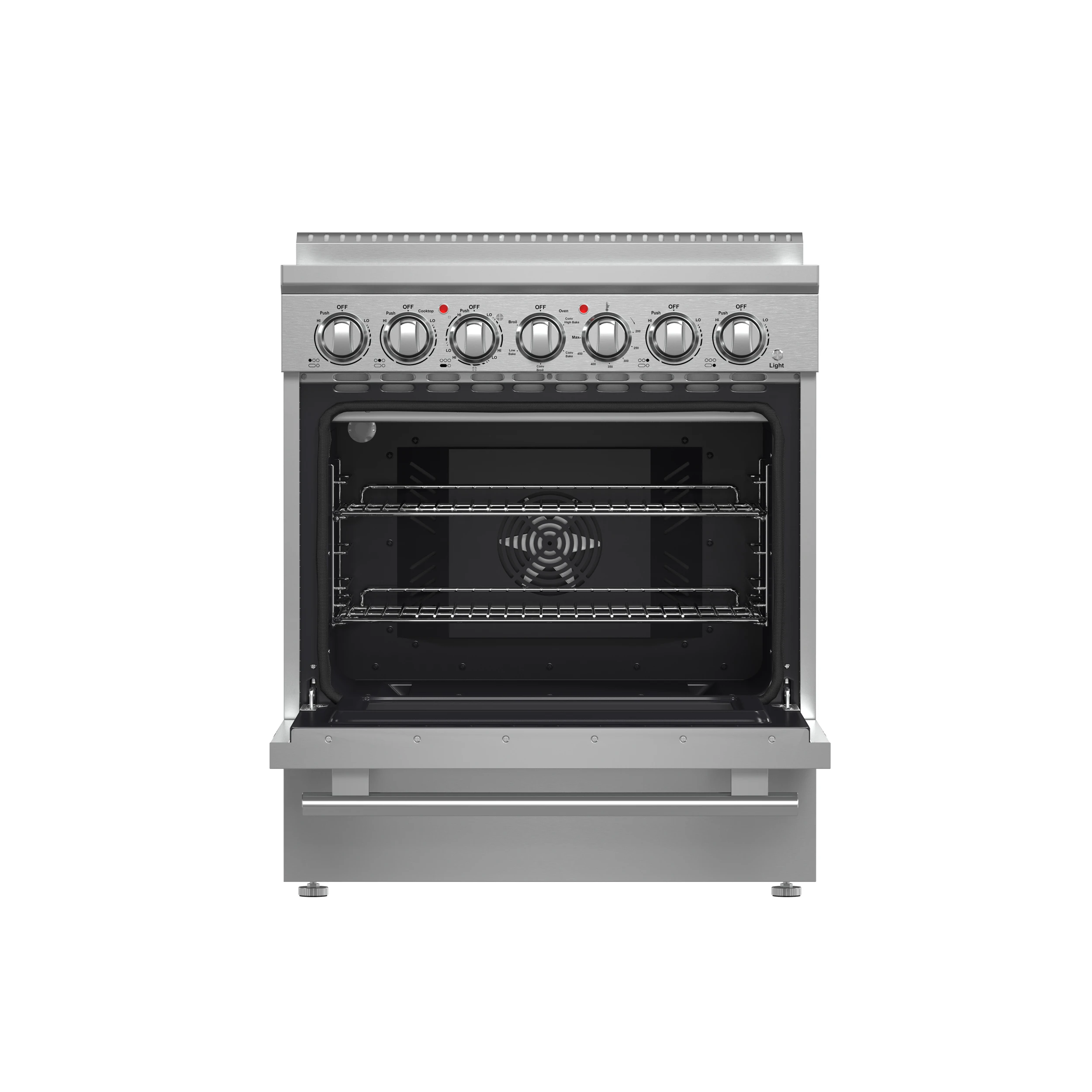 Paolo 30-Inch Freestanding Electric Range, , 4.38 cu.ft, True Convection Oven, Energy Efficient FFSEL601130