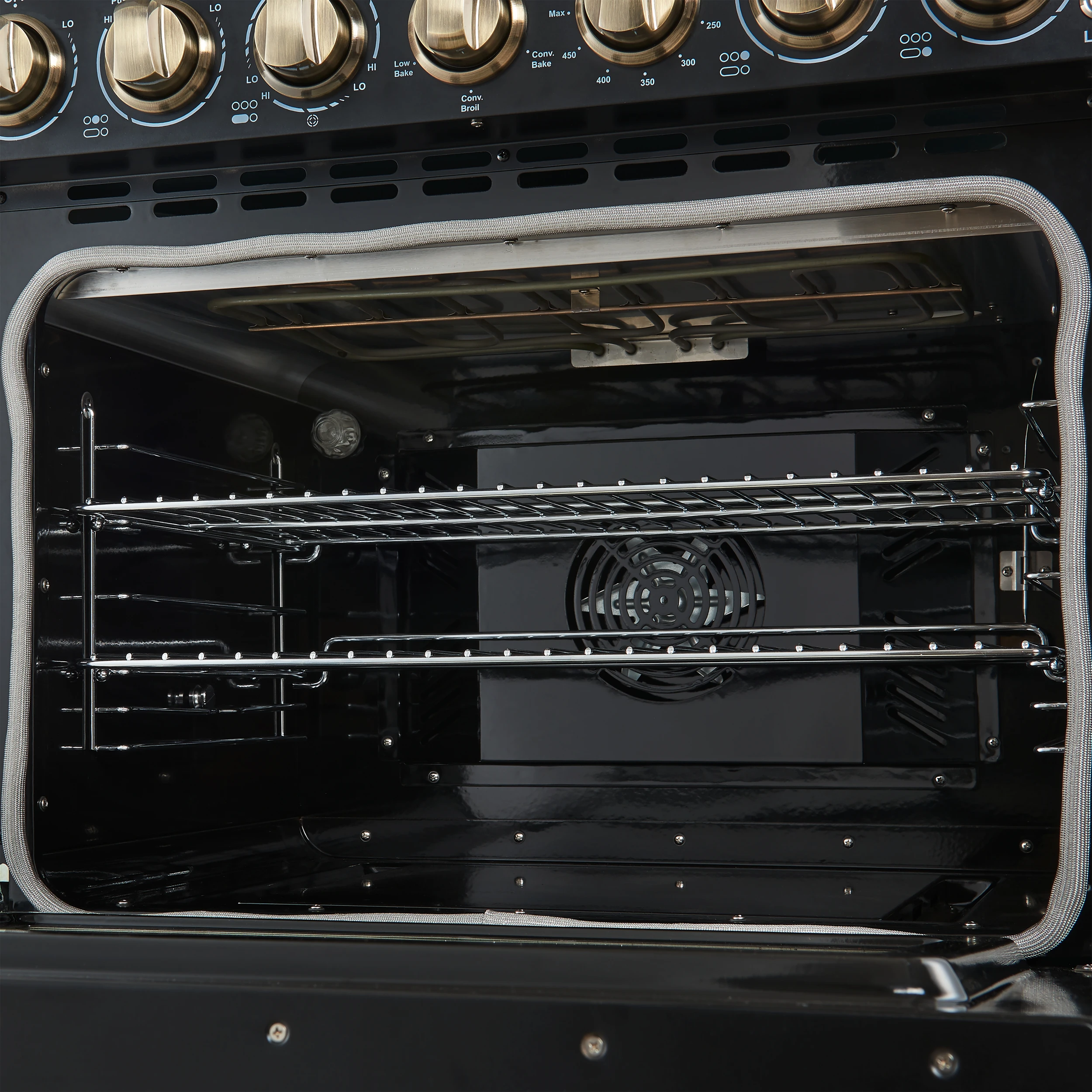 Paolo 30-Inch Freestanding Electric Range, , 4.38 cu.ft, True Convection Oven, Energy Efficient FFSEL601130BLK
