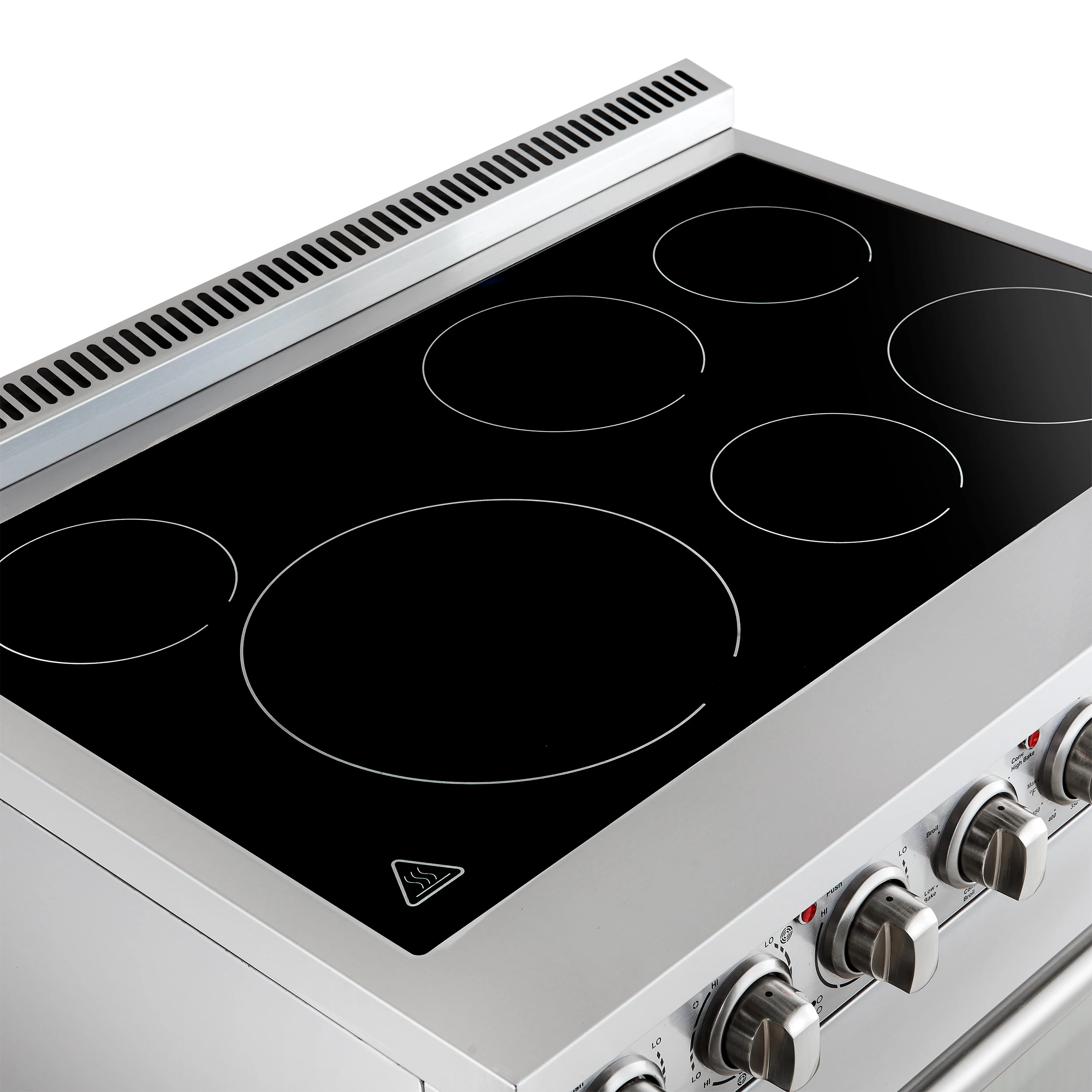 Paolo 36 Inch Freestanding Electric Range, , 5.44 cu.ft, True Convection Oven, Energy Efficient FFSEL601136