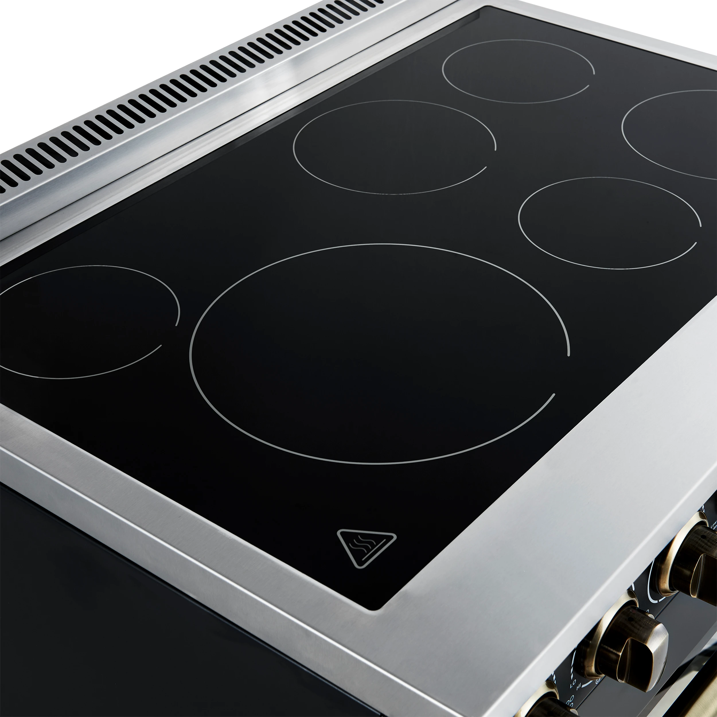 Paolo 36 Inch Freestanding Electric Range, , 5.44 cu.ft, True Convection Oven, Energy Efficient FFSEL601136BLK
