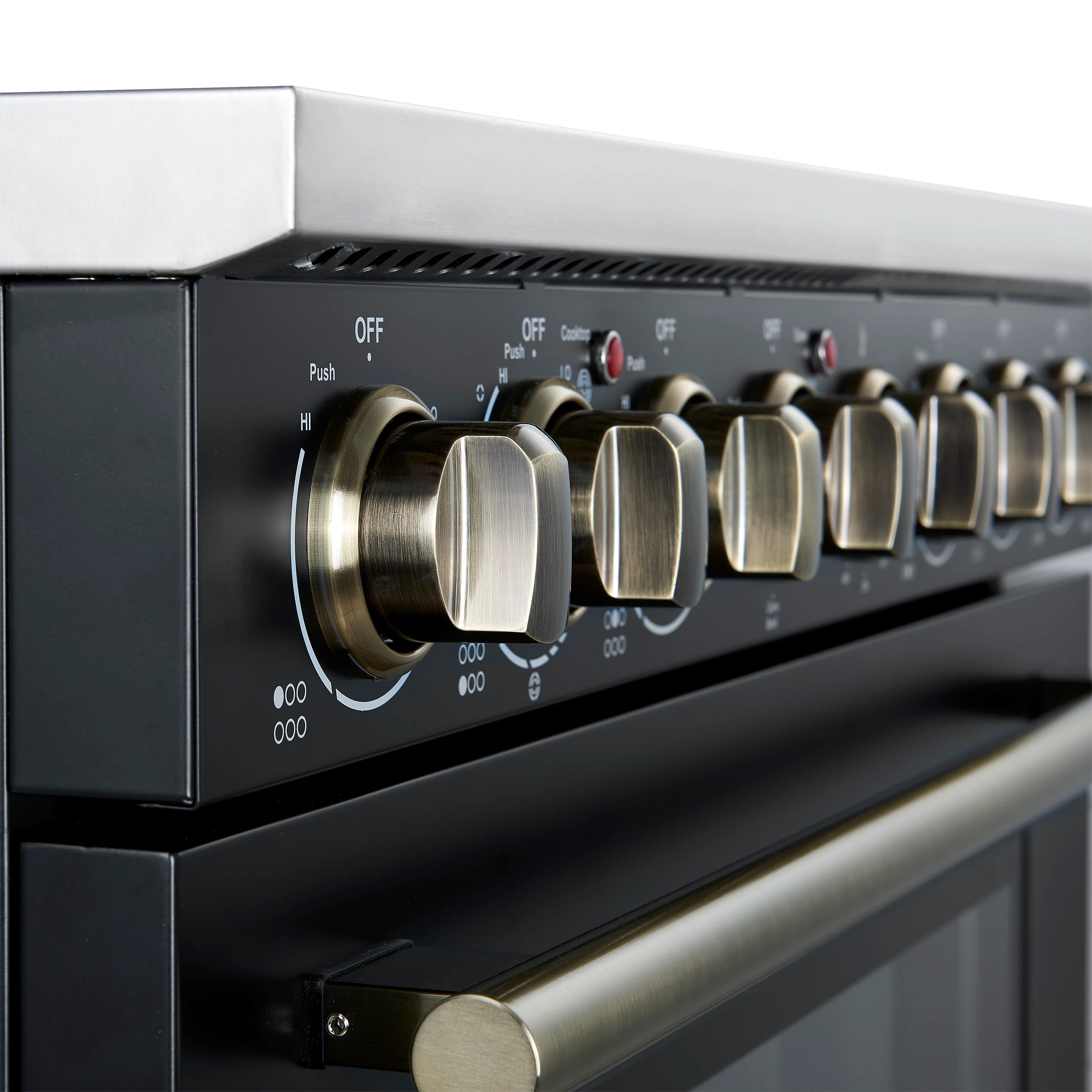 Paolo 36 Inch Freestanding Electric Range, , 5.44 cu.ft, True Convection Oven, Energy Efficient FFSEL601136BLK