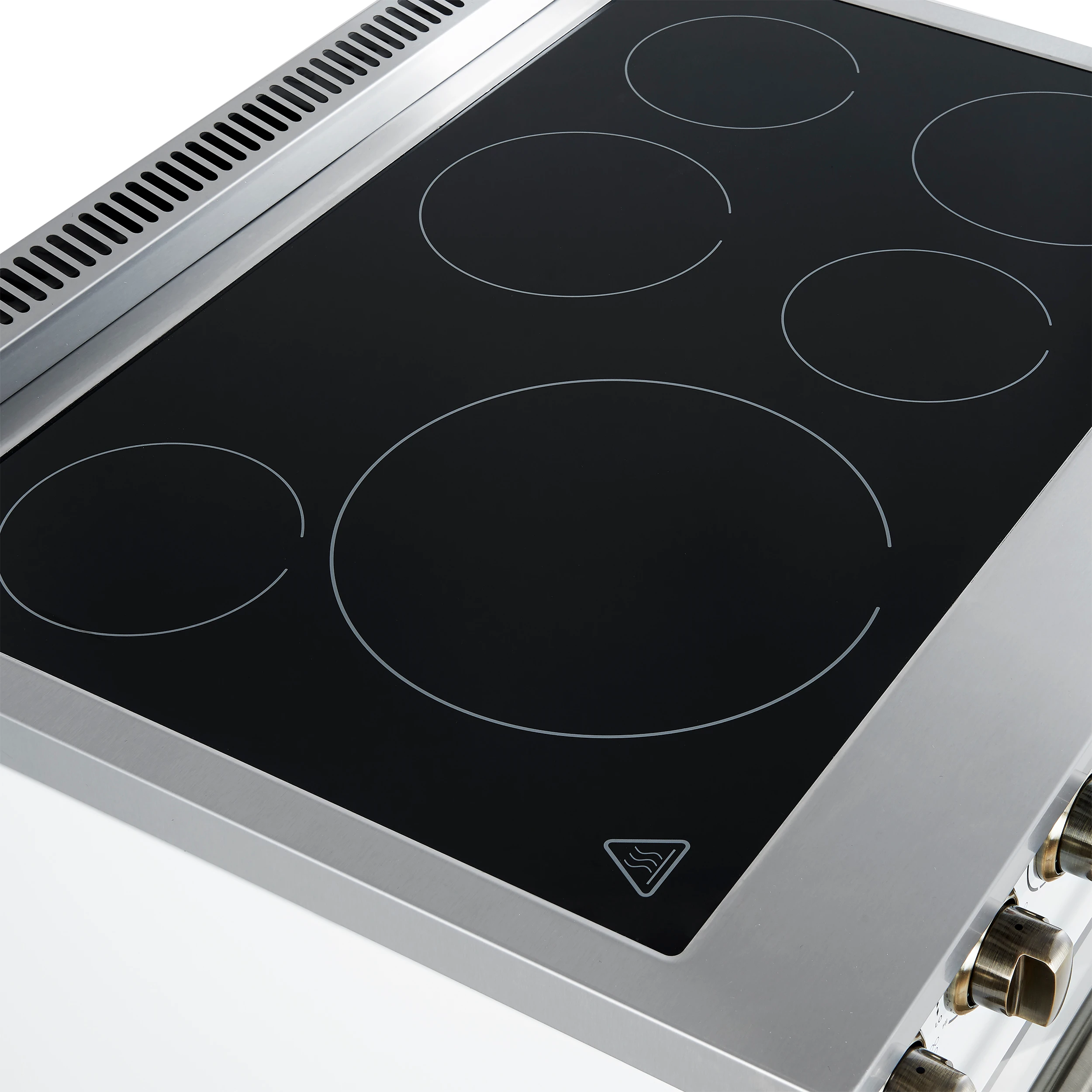 Paolo 36 Inch Freestanding Electric Range, , 5.44 cu.ft, True Convection Oven, Energy Efficient FFSEL601136WHT
