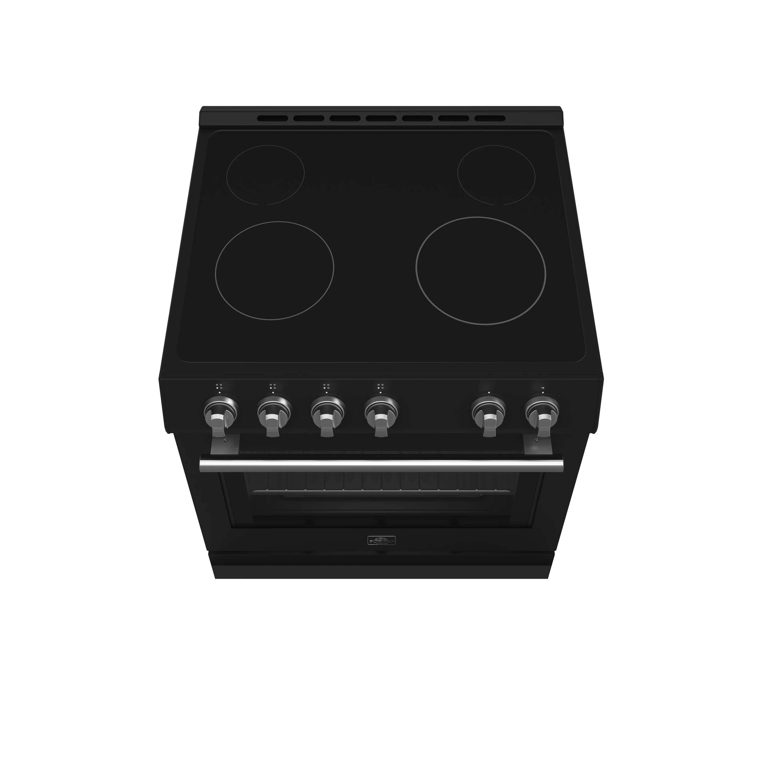 Leonardo Espresso 30-Inch Black Electric Range, True Convection, Energy Efficient FFSEL601230BLK