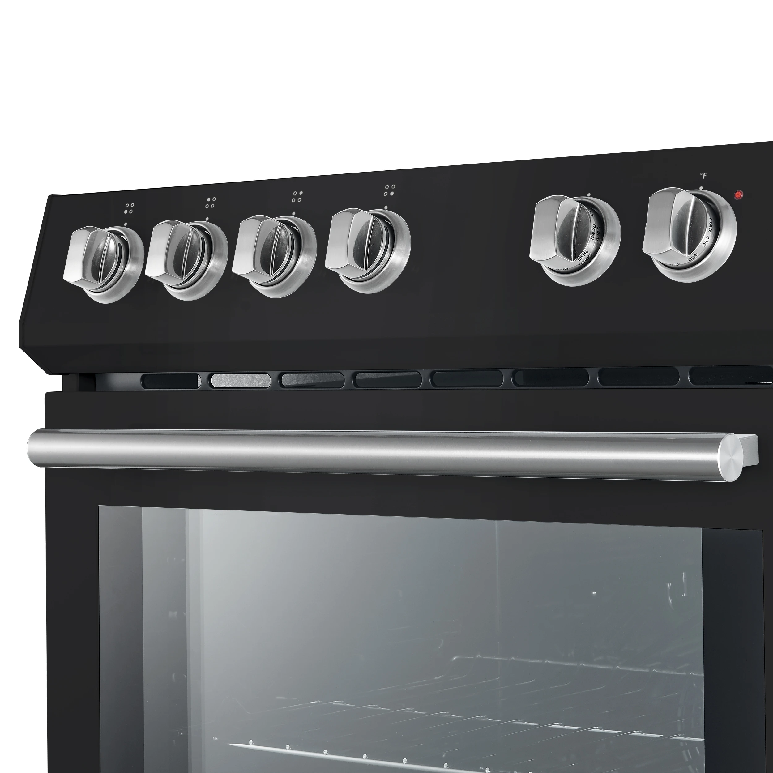 Leonardo Espresso 30-Inch Black Electric Range, True Convection, Energy Efficient FFSEL601230BLK