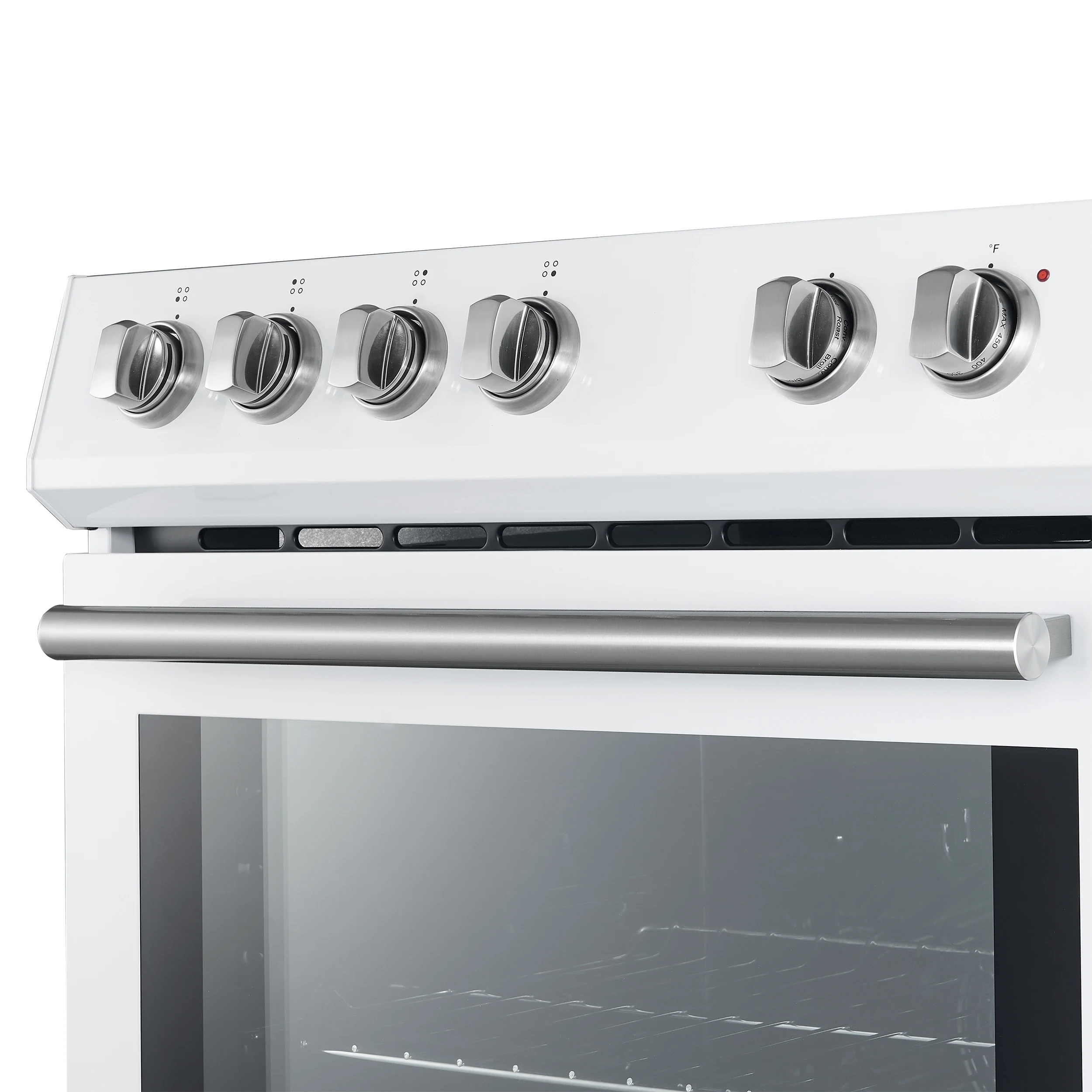 Leonardo Espresso 30-Inch White Electric Range, True Convection, Energy Efficient FFSEL601230WHT