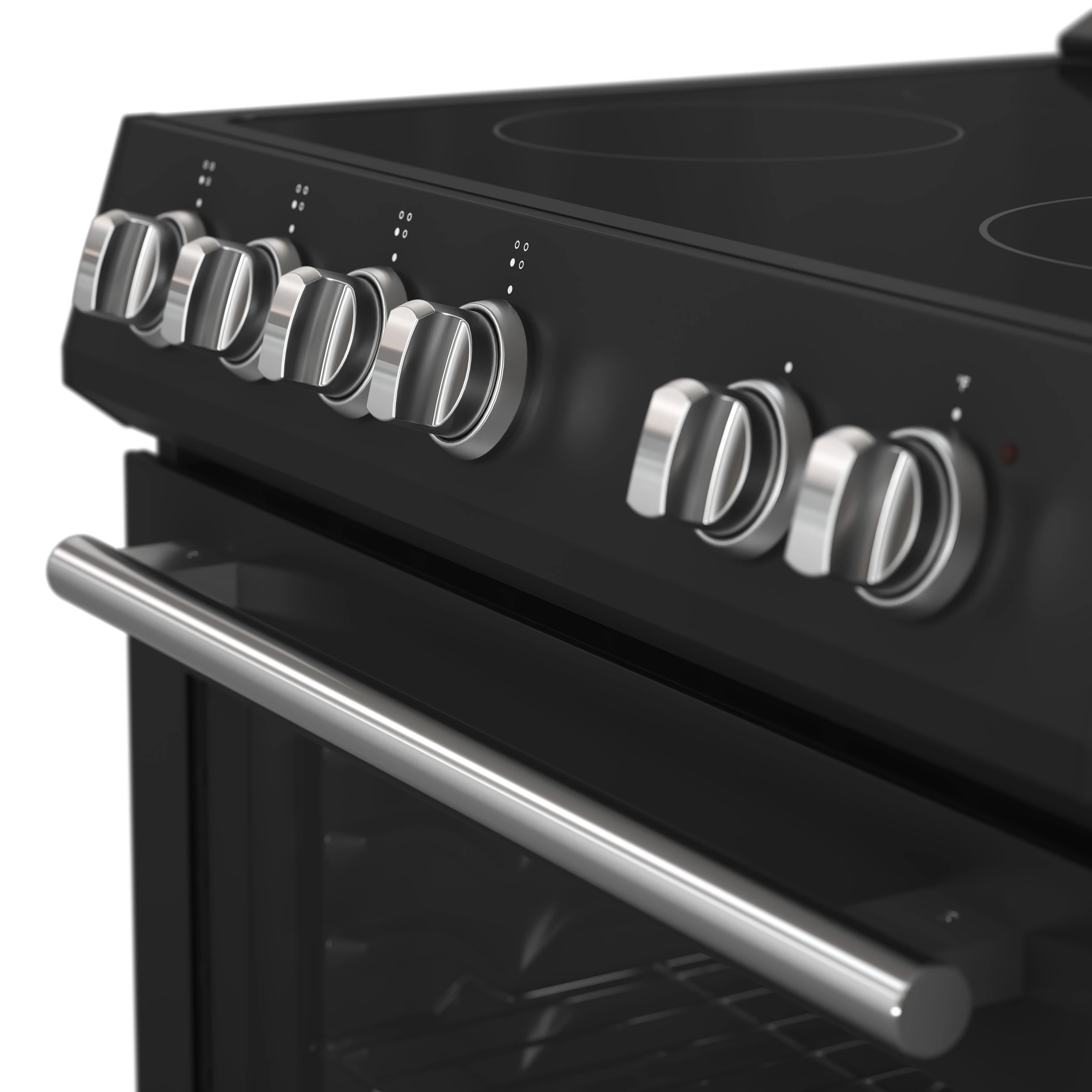 Leonardo Espresso 30-Inch Black Electric Range, True Convection, Energy Efficient FFSEL602230BLK