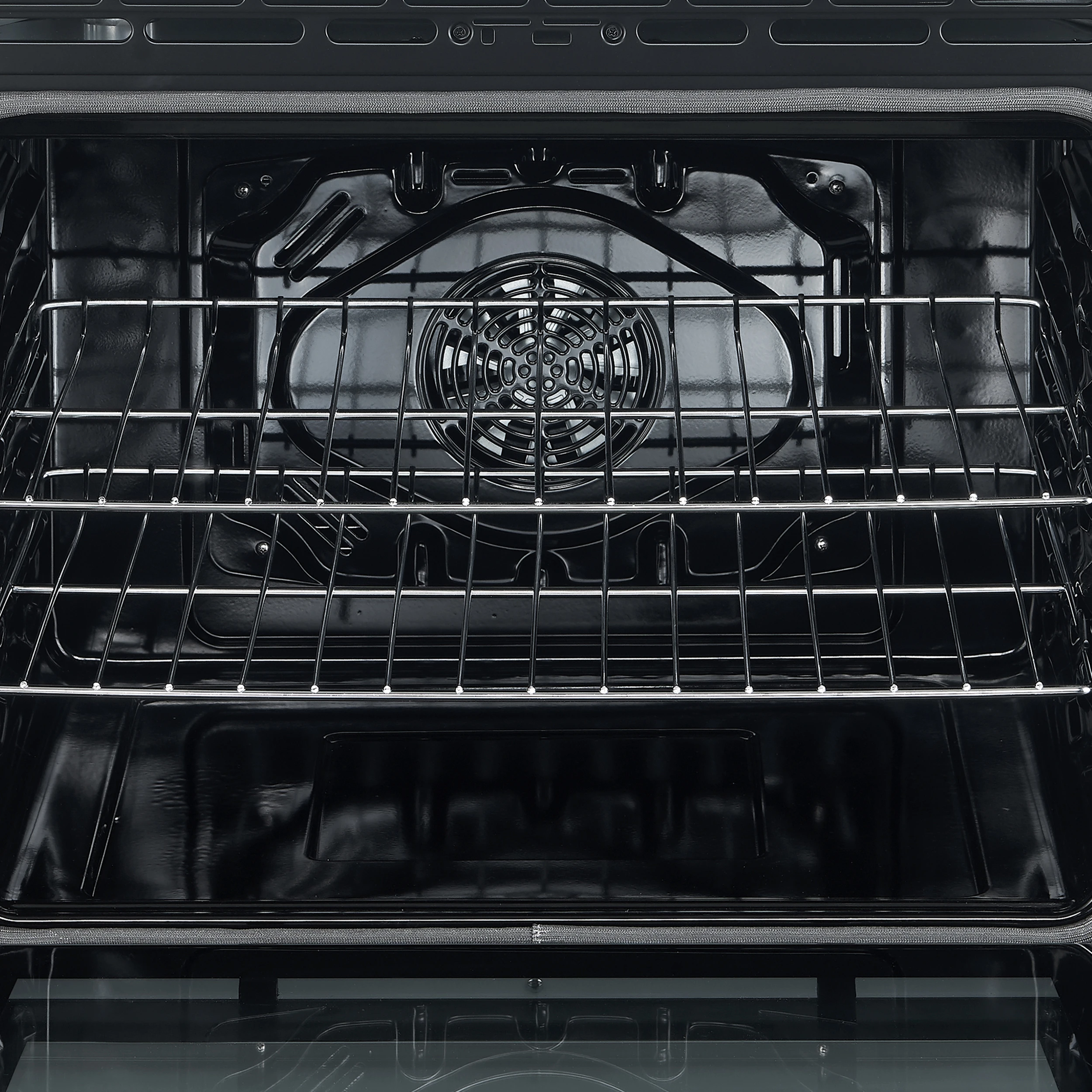 Leonardo Espresso 30-Inch Black Electric Range, True Convection, Energy Efficient FFSEL602230BLK