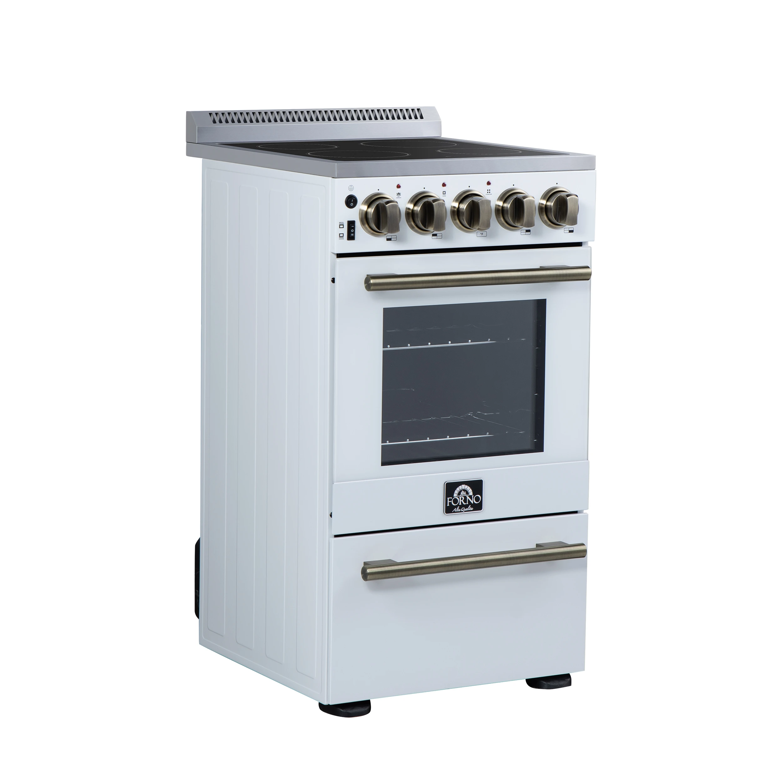 Pallerano 20 Inch Freestanding Electric Range in , Canada Version, Plug and Cord Included FFSEL605120WHT