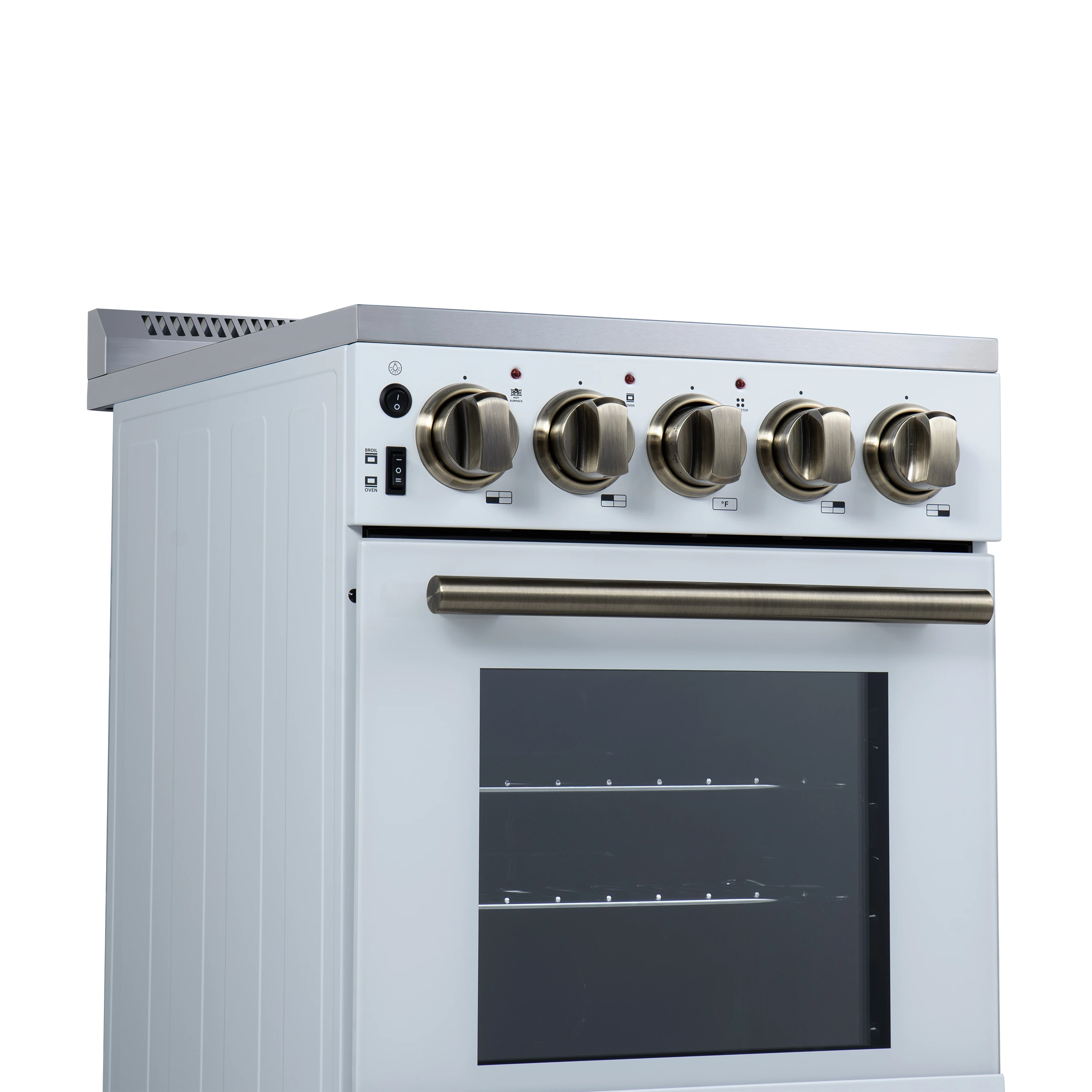 Pallerano 20 Inch Freestanding Electric Range in , Canada Version, Plug and Cord Included FFSEL605120WHT