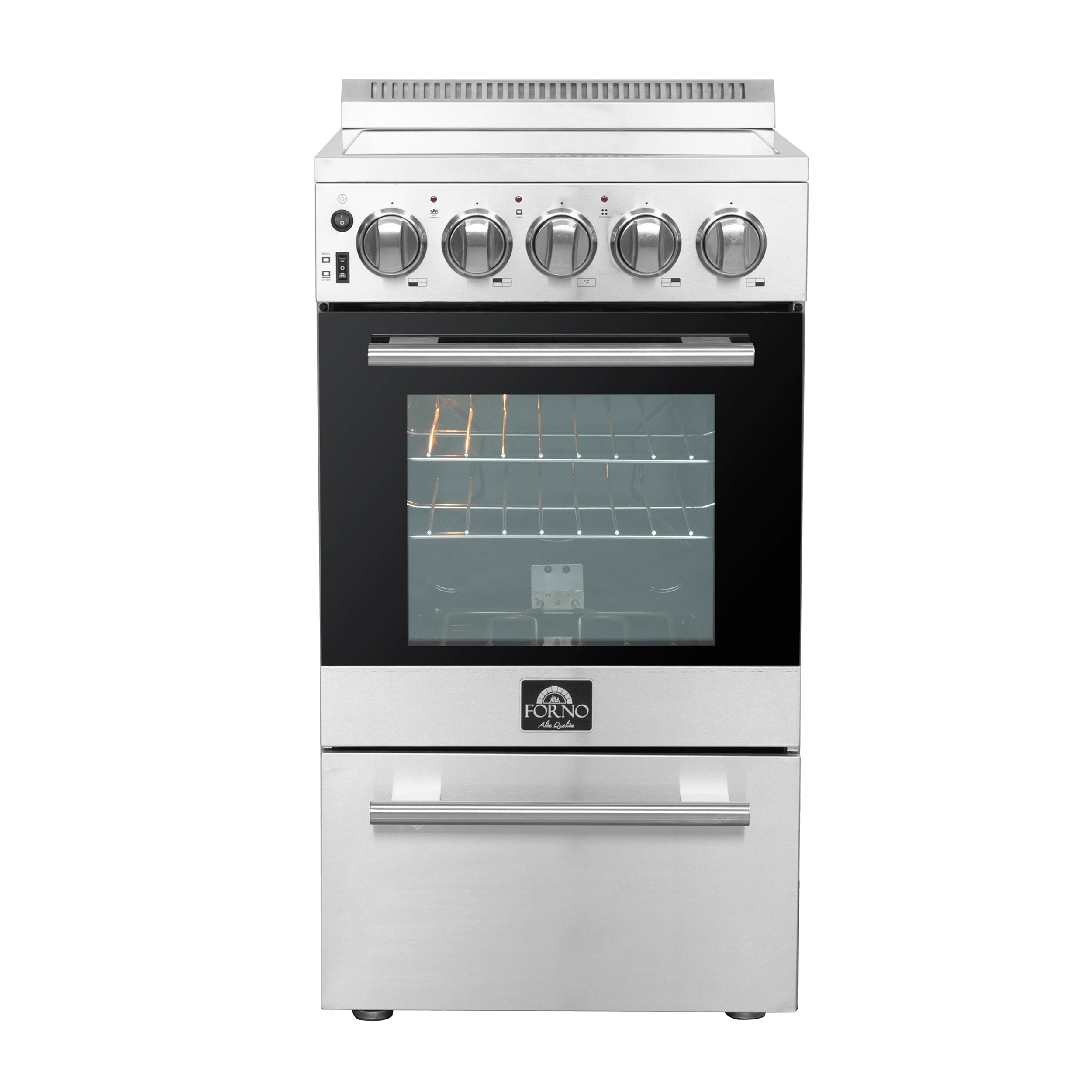 Pallerano 20 Inch Freestanding Electric Range, Compact Design FFSEL605220