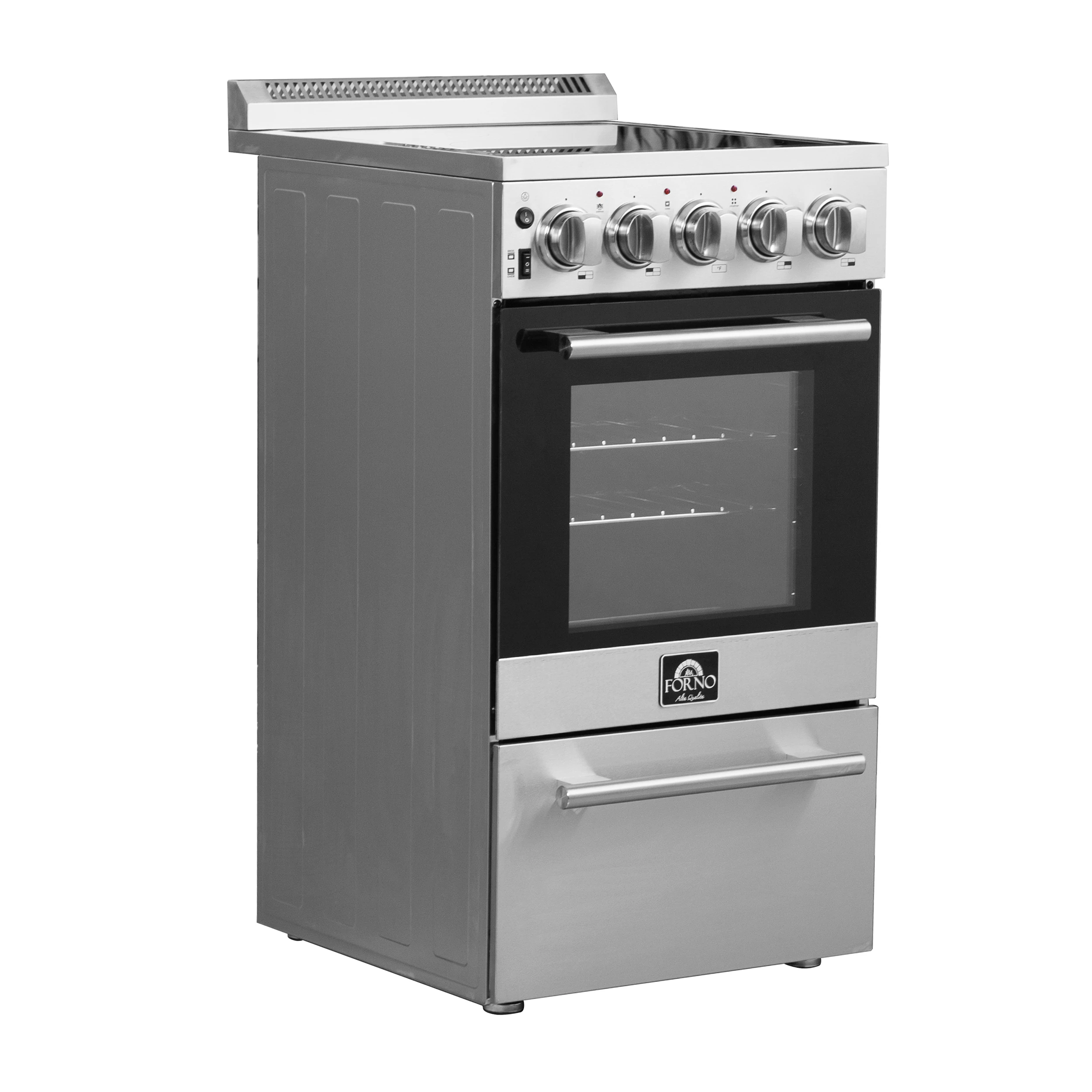 Pallerano 20 Inch Freestanding Electric Range, Compact Design FFSEL605220