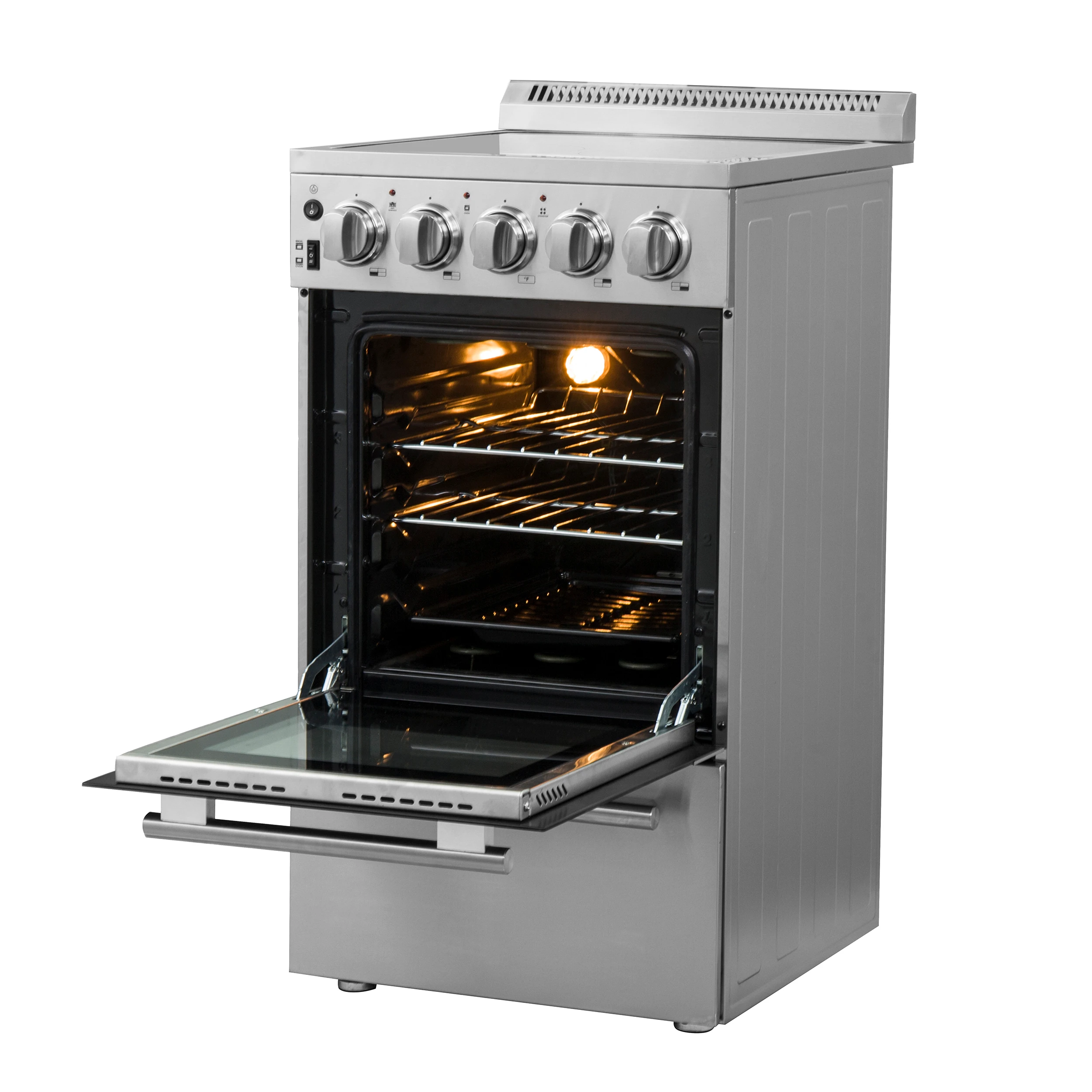 Pallerano 20 Inch Freestanding Electric Range, Compact Design FFSEL605220
