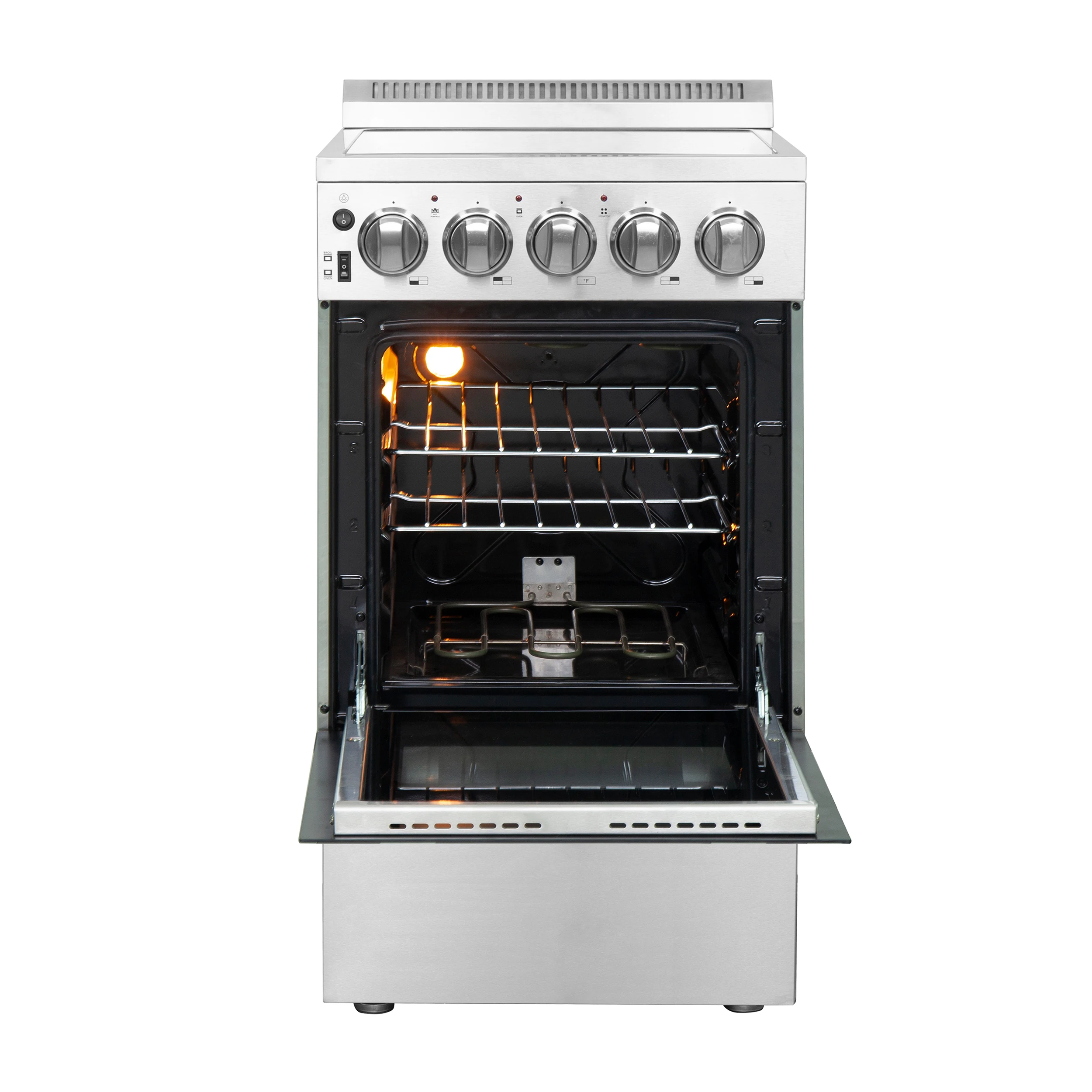 Pallerano 20 Inch Freestanding Electric Range, Compact Design FFSEL605220