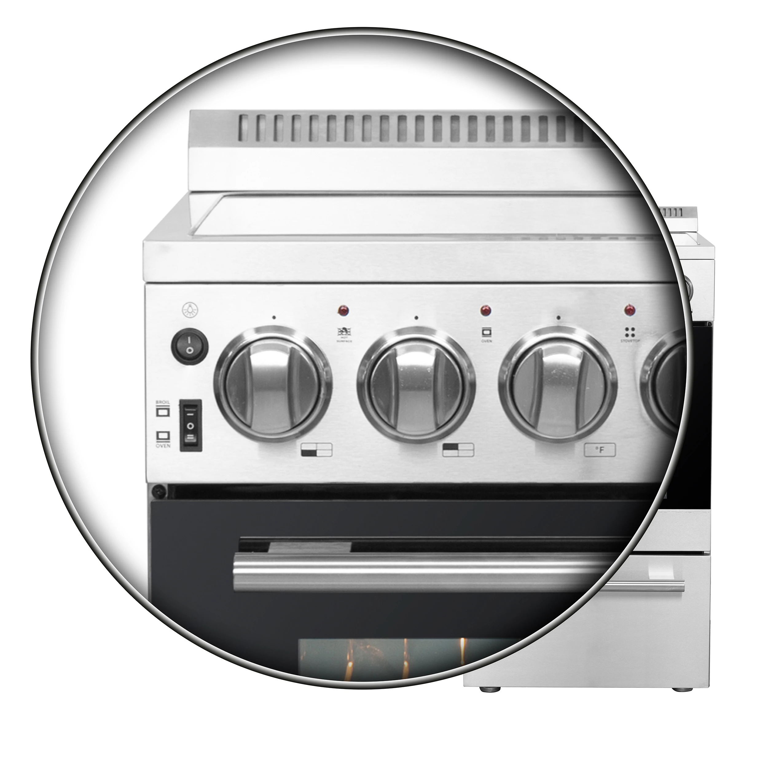 Pallerano 20 Inch Freestanding Electric Range, Compact Design FFSEL605220