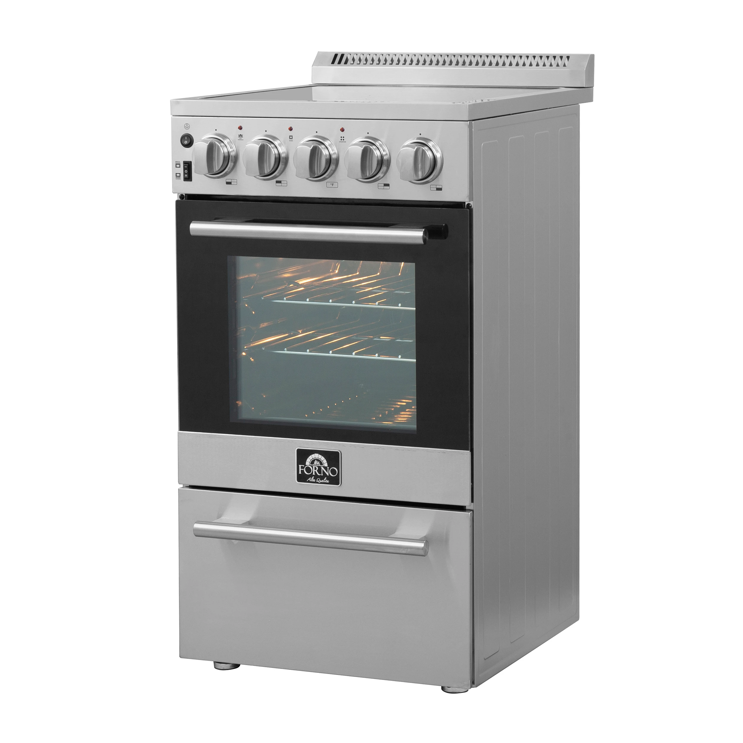 Pallerano 20 Inch Freestanding Electric Range, Compact Design FFSEL605220