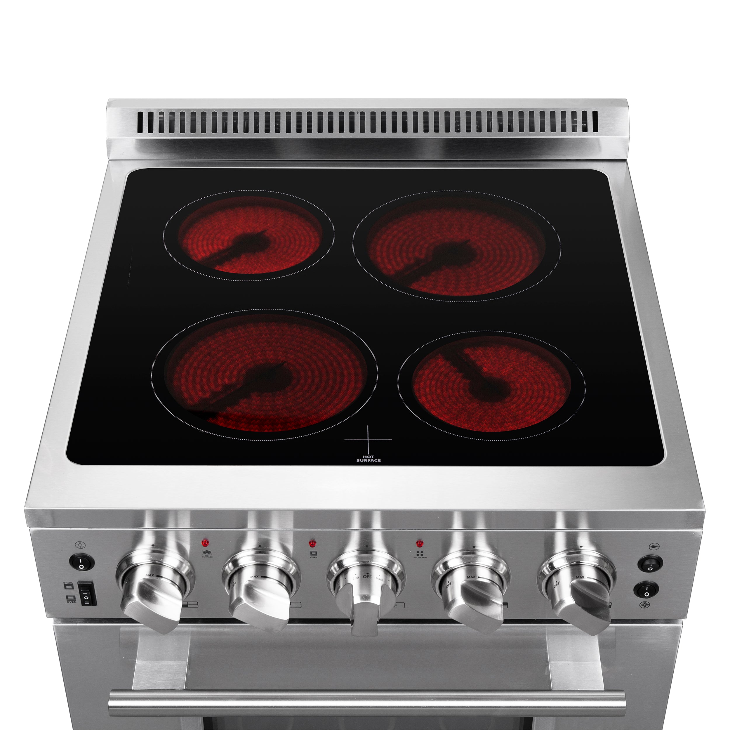 Loiano 24-Inch Freestanding Electric Range, Canada Version, No Rotisserie Function, Plug and Cord Included FFSEL609924