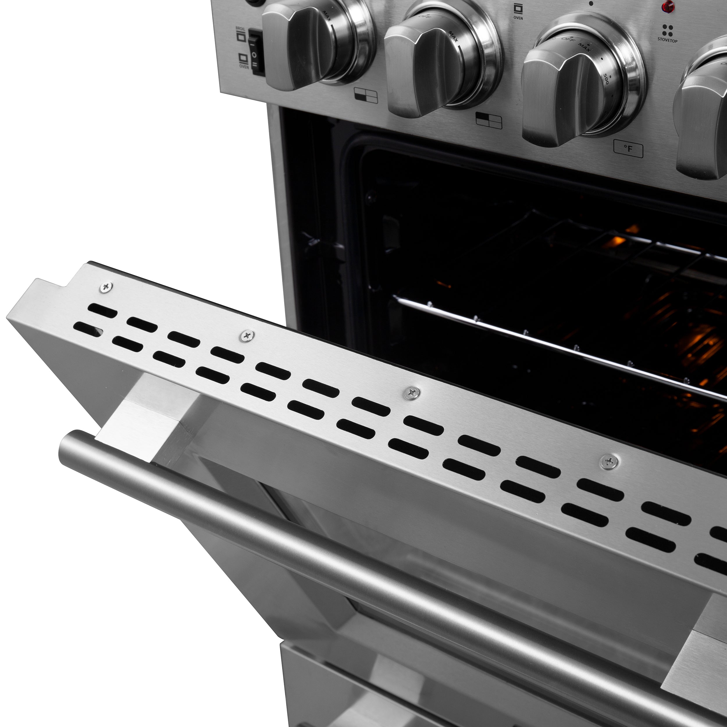 Loiano 24-Inch Freestanding Electric Range, Canada Version, No Rotisserie Function, Plug and Cord Included FFSEL609924