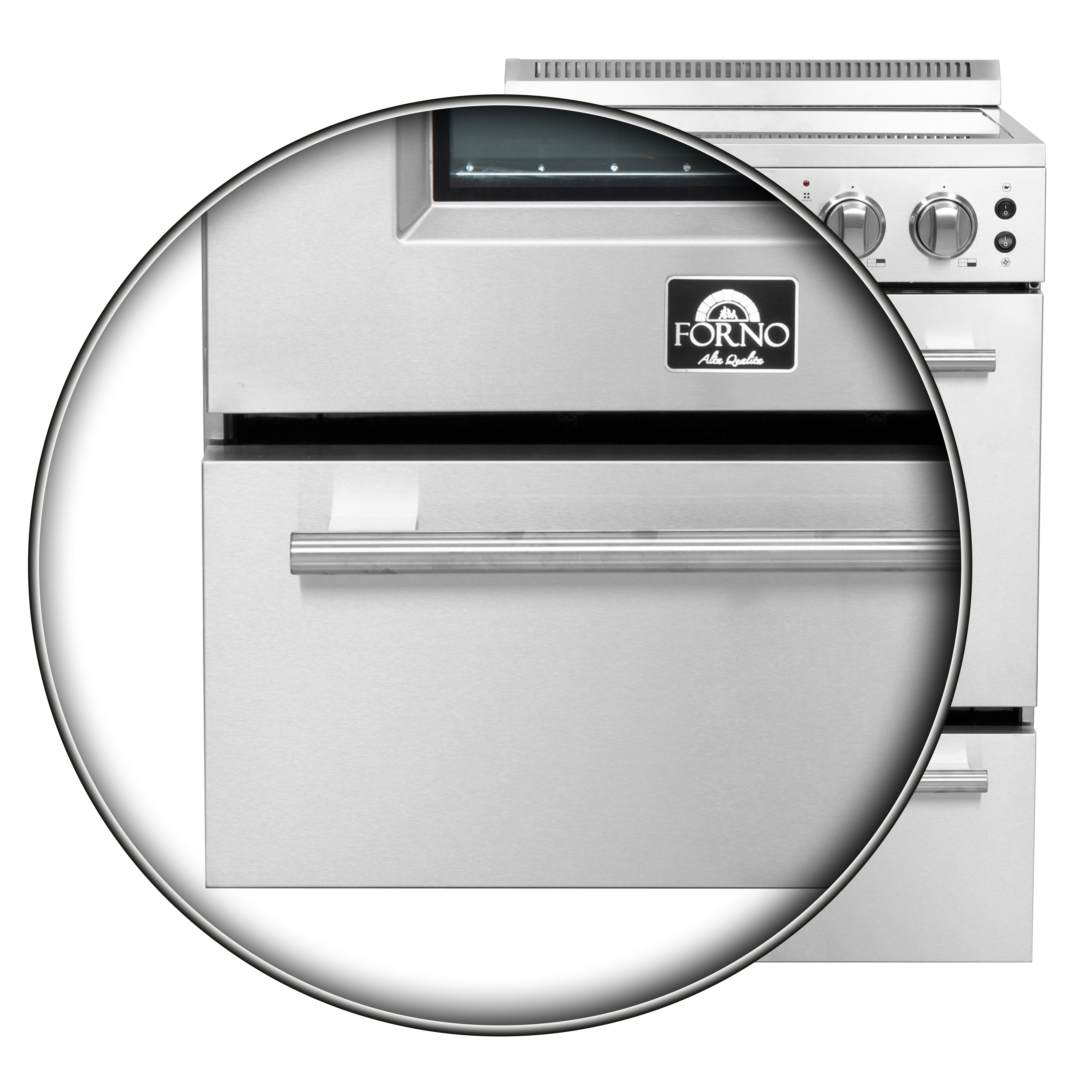 Loiano 24-Inch Freestanding Electric Range, Canada Version, No Rotisserie Function, Plug and Cord Included FFSEL609924