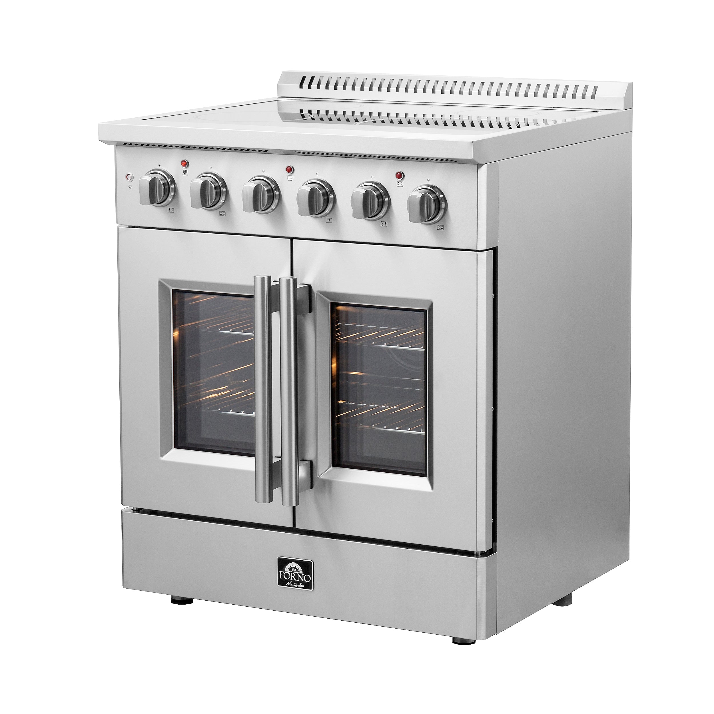 Galiano 30-Inch Freestanding French Door Electric Range, True Convection, Energy Efficient FFSEL691730