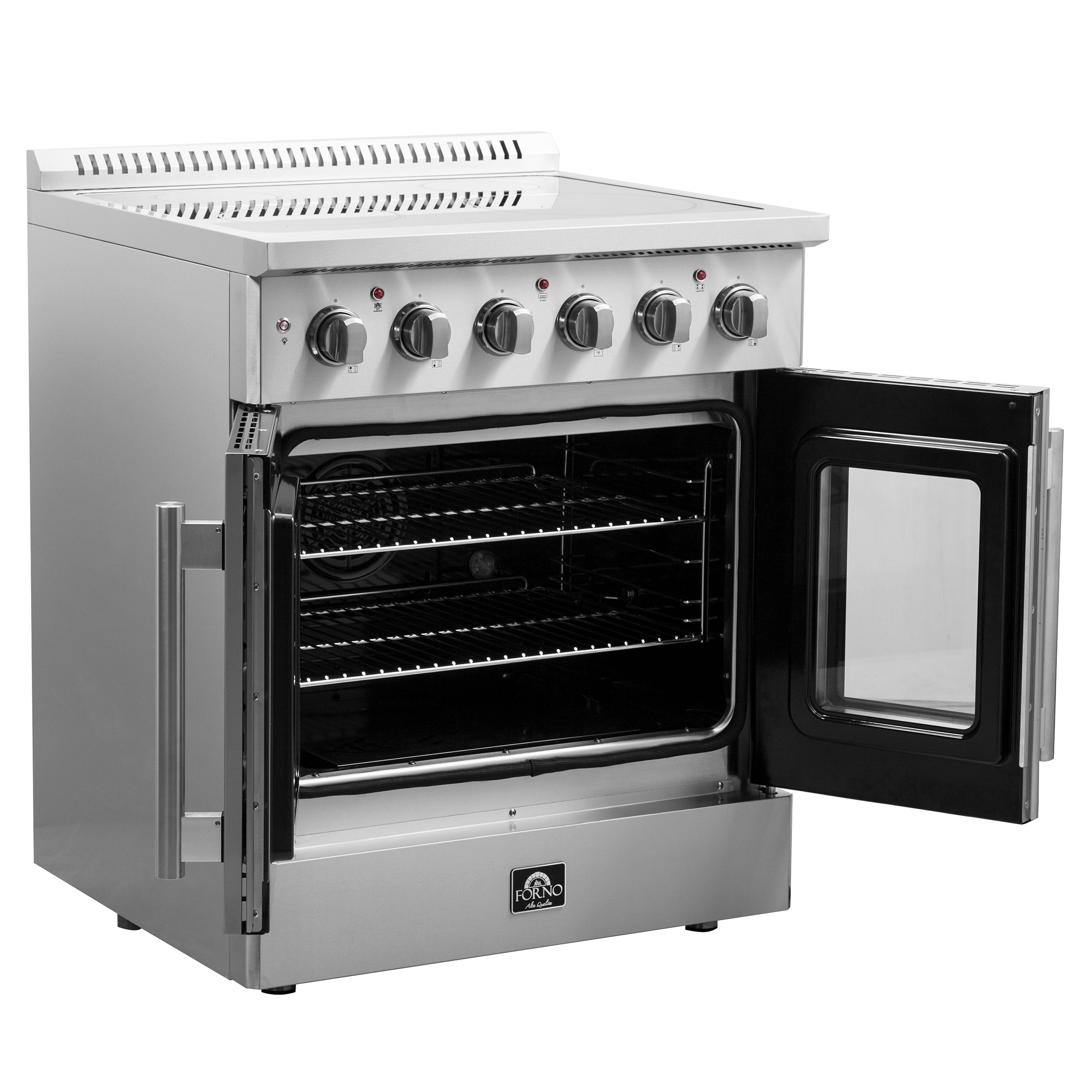 Galiano 30-Inch Freestanding French Door Electric Range, True Convection, Energy Efficient FFSEL691730