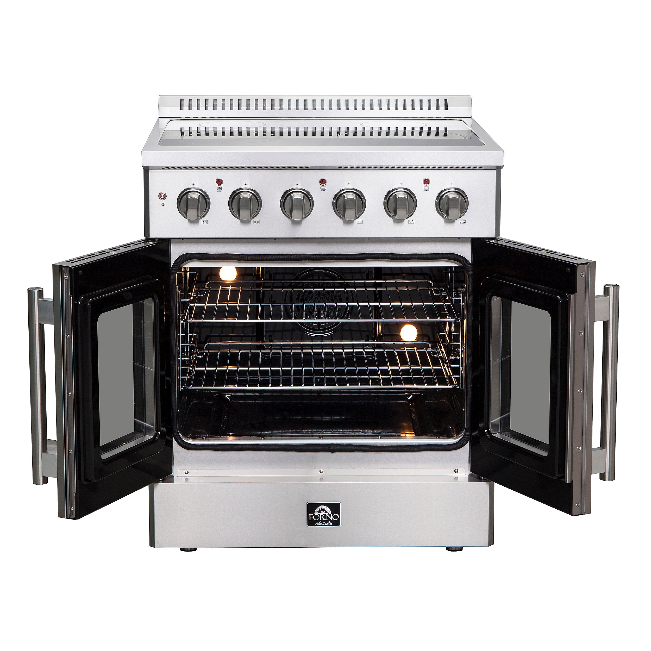 Galiano 30-Inch Freestanding French Door Electric Range, True Convection, Energy Efficient FFSEL691730