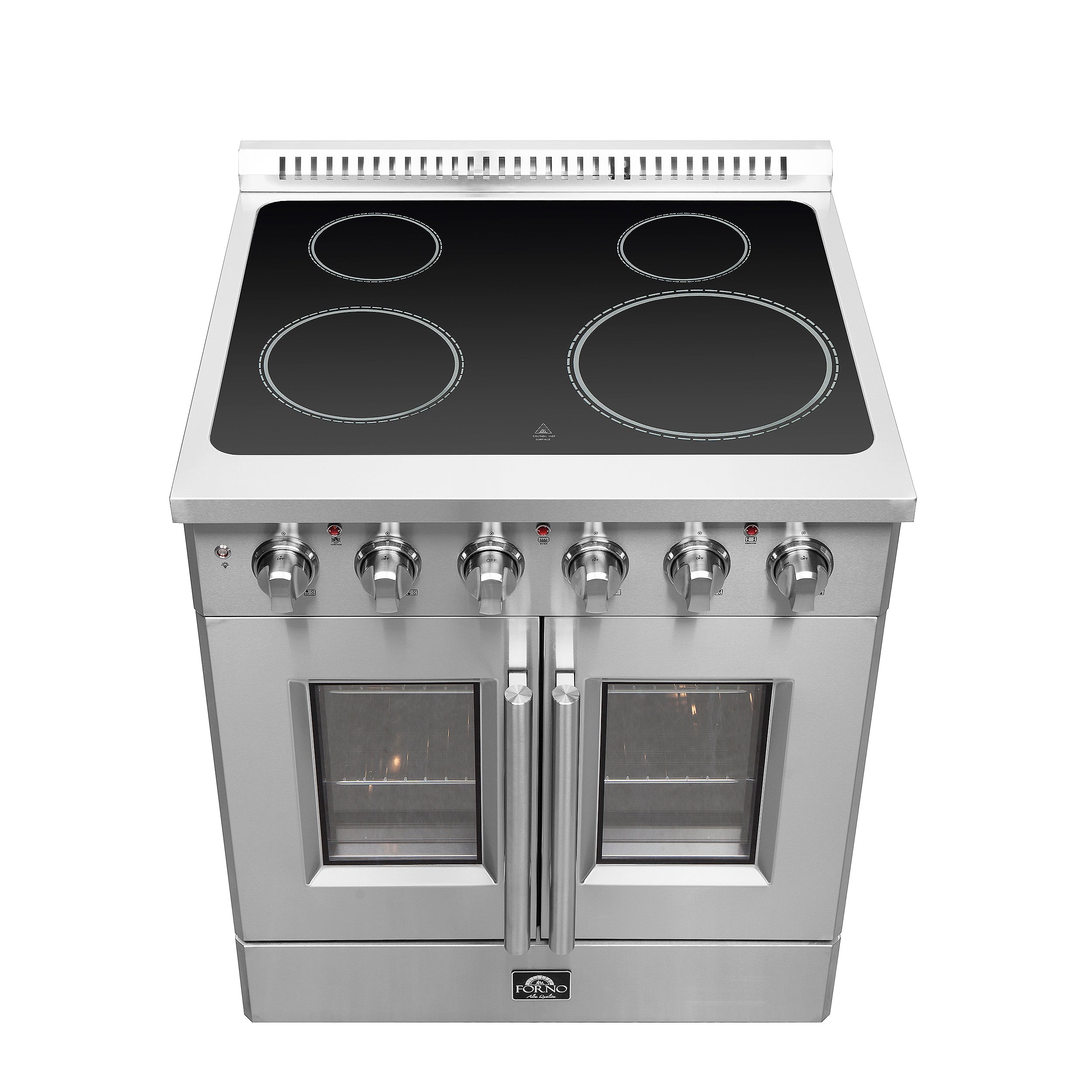 Galiano 30-Inch Freestanding French Door Electric Range, True Convection, Energy Efficient FFSEL691730