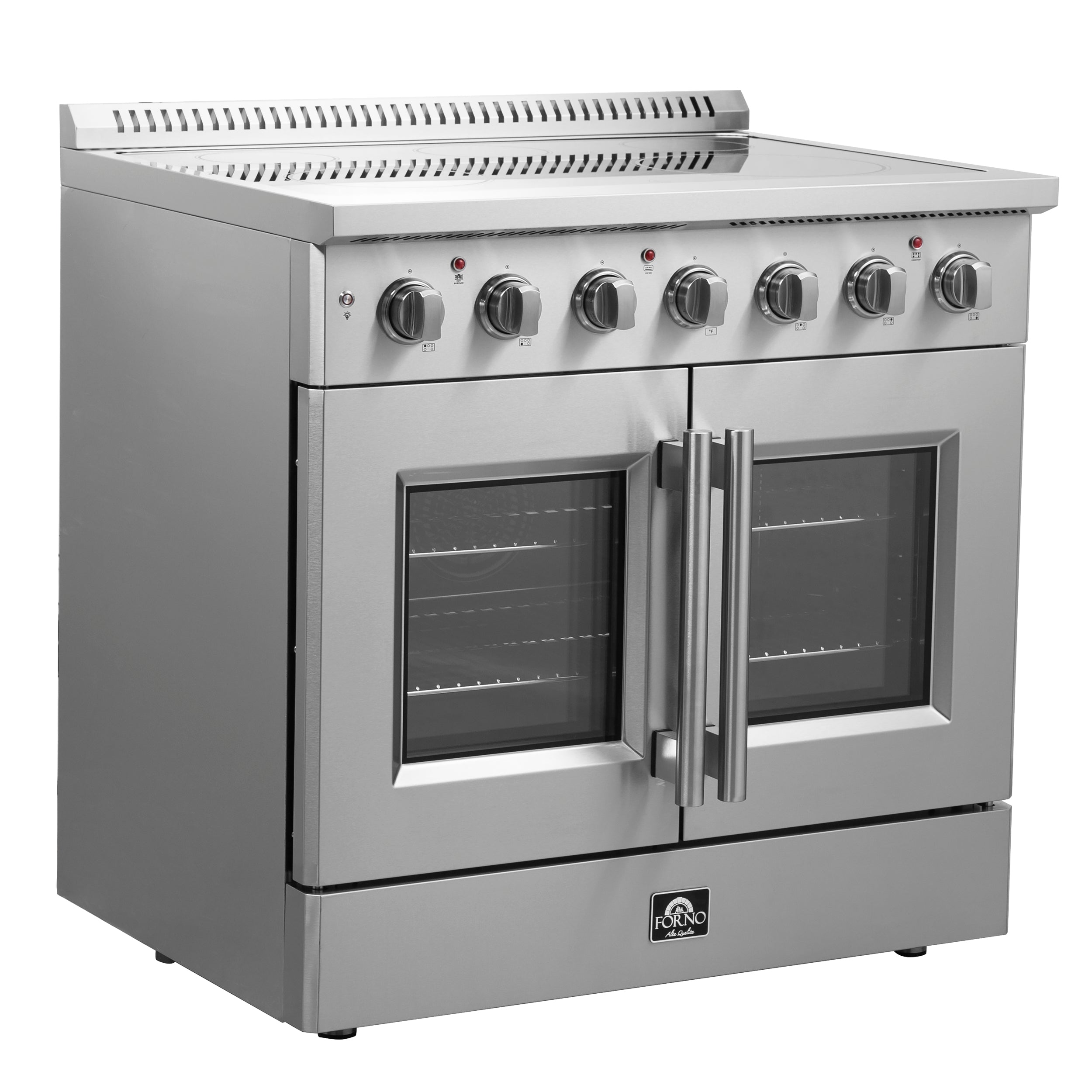 Galiano 36-Inch Freestanding French Door Electric Range, True Convection, Energy Efficient FFSEL691736