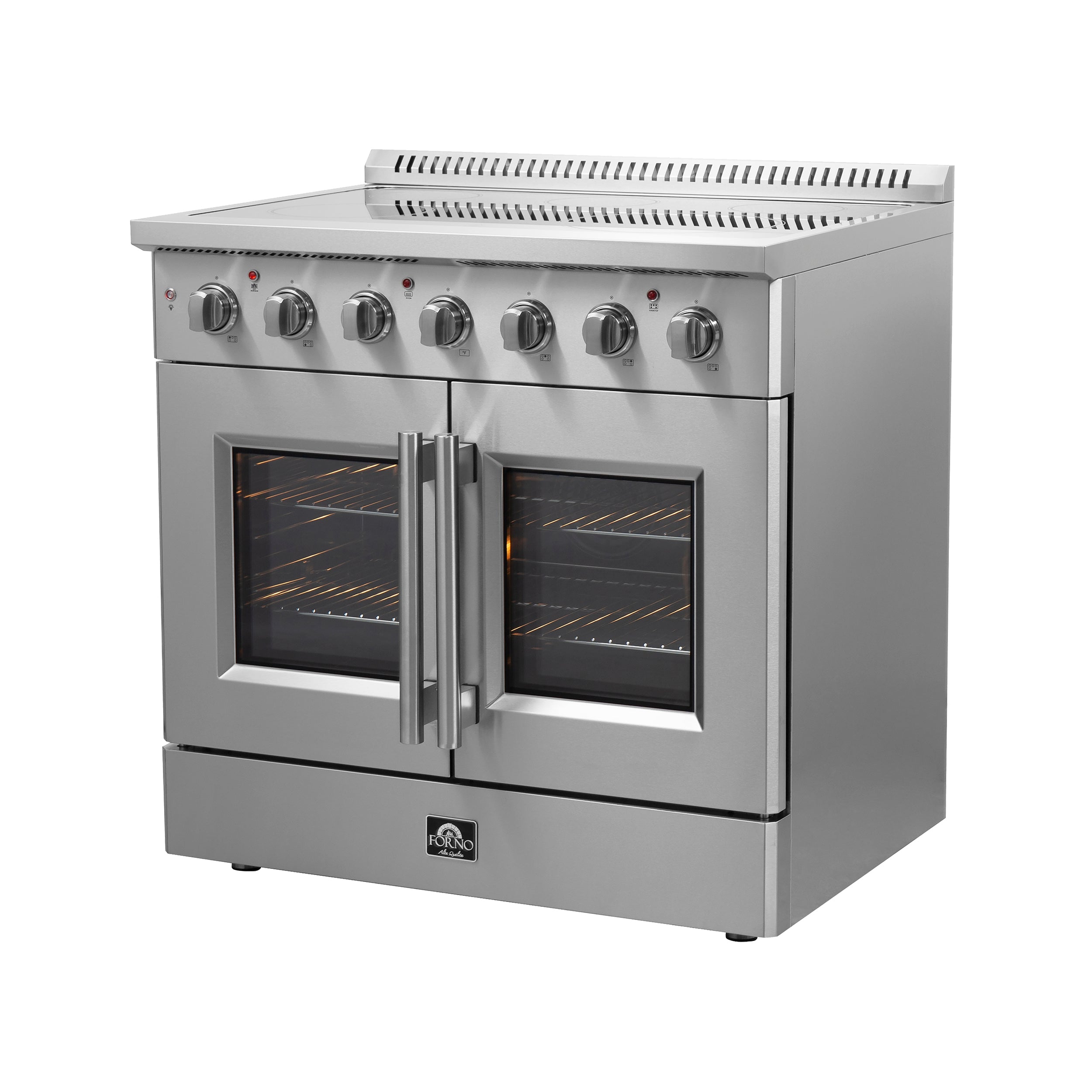Galiano 36-Inch Freestanding French Door Electric Range, True Convection, Energy Efficient FFSEL691736