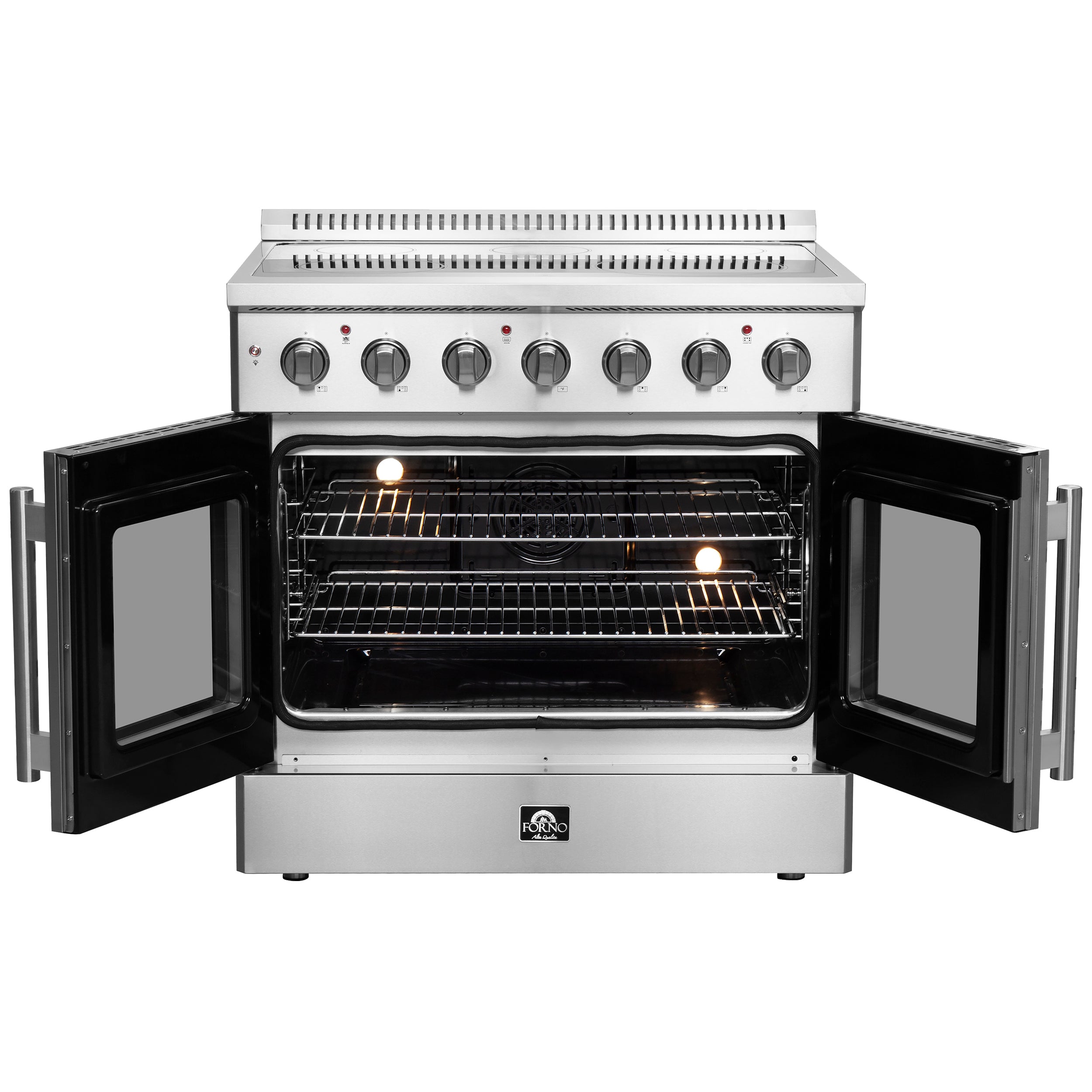 Galiano 36-Inch Freestanding French Door Electric Range, True Convection, Energy Efficient FFSEL691736