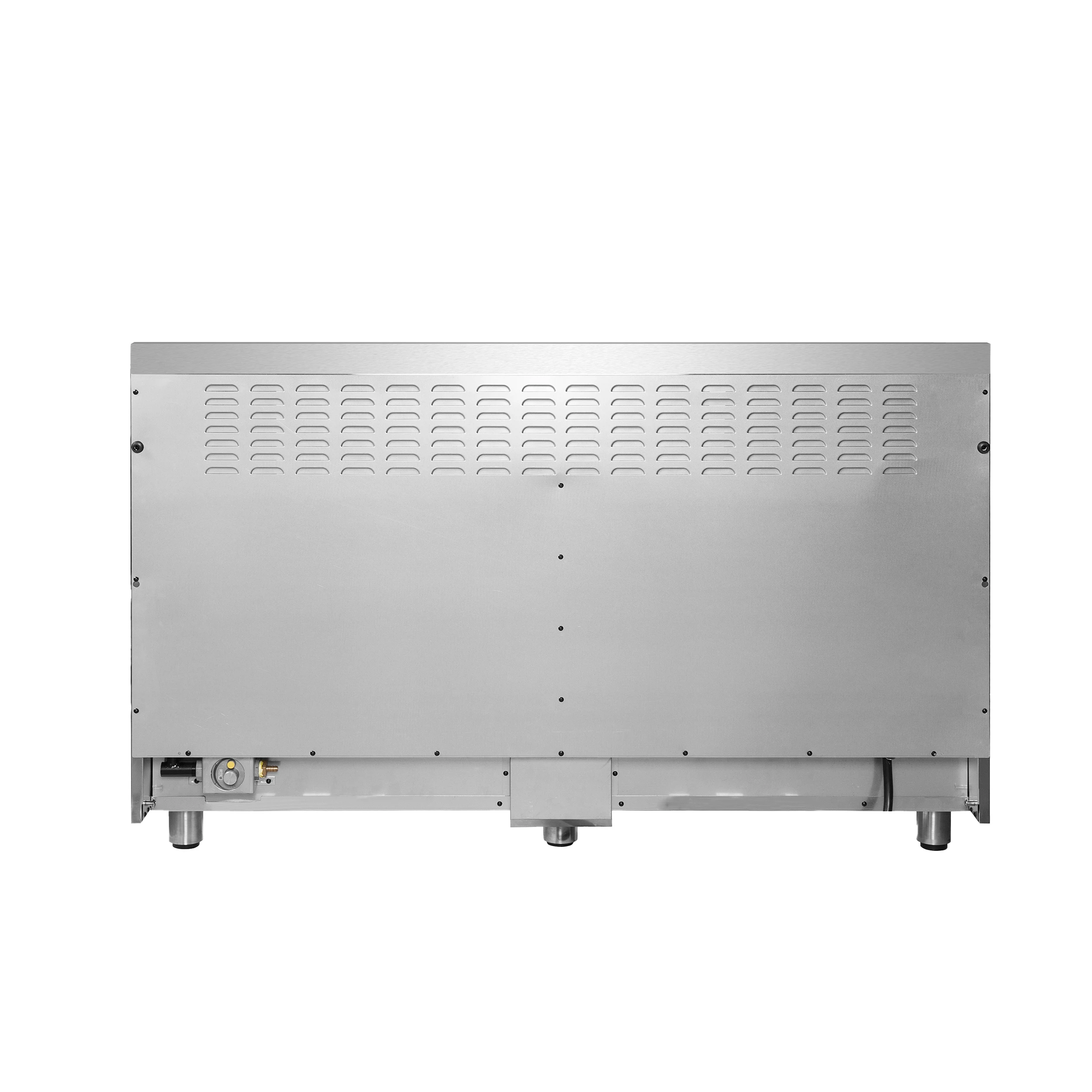 Massimo 60-Inch Freestanding Dual Fuel Range, 10 Burners, Double Convection Ovens FFSGS612560