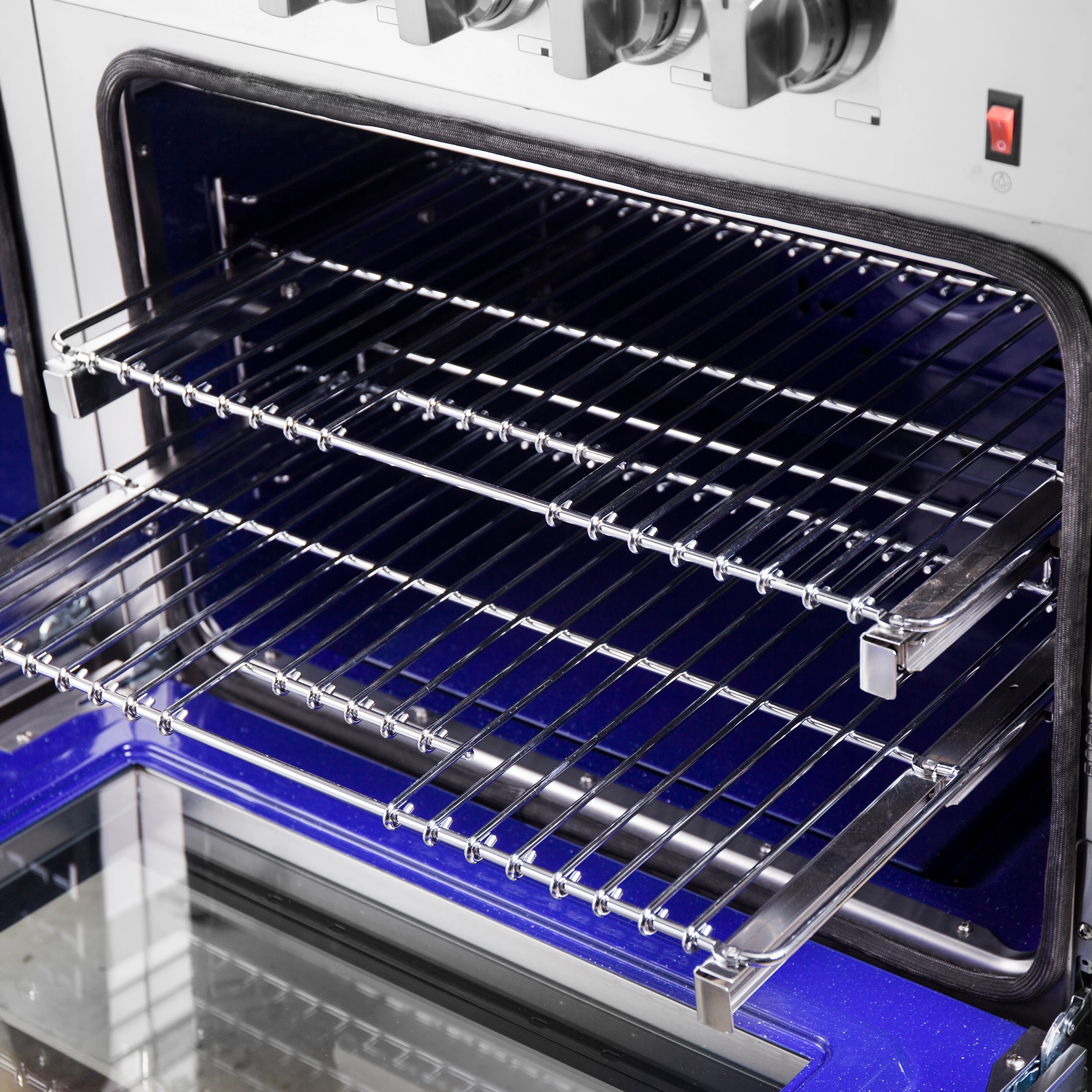 Massimo 60-Inch Freestanding Dual Fuel Range, 10 Burners, Double Convection Ovens FFSGS612560