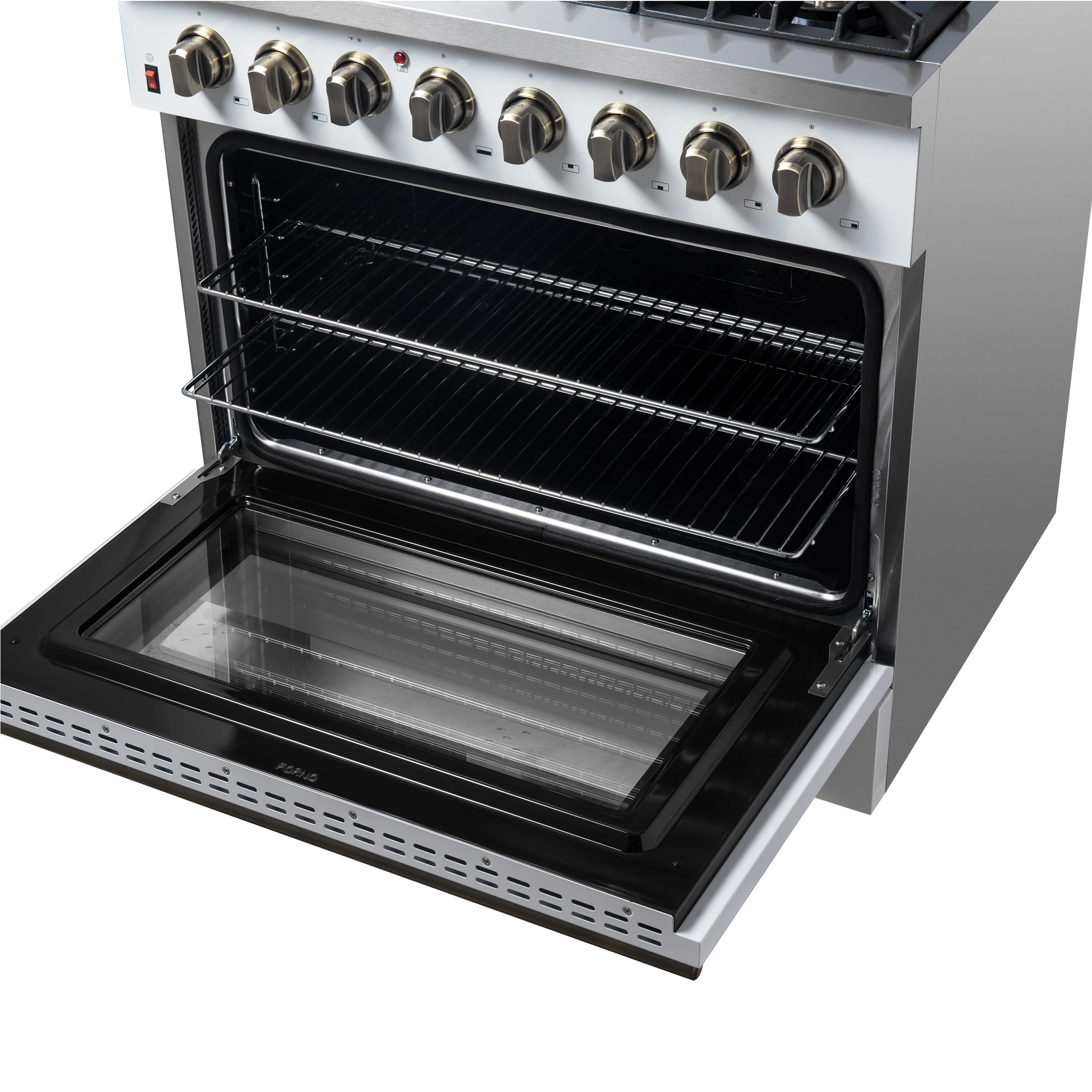 Galiano 36" Freestanding Dual Fuel Range in White FFSGS615636WHT