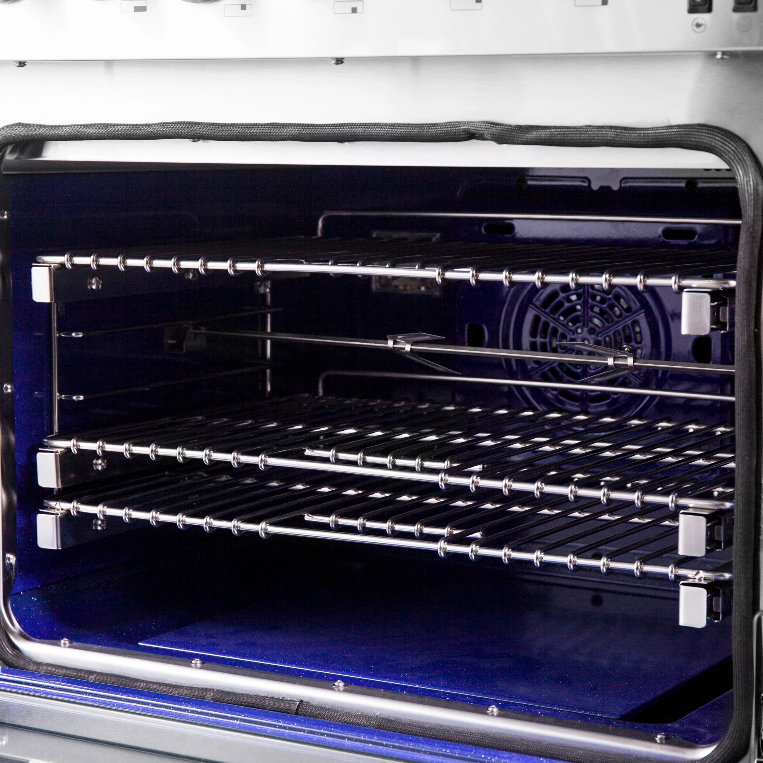 Capriasca 60-Inch Freestanding Dual Fuel Range, 10 Burners, True Convection Oven FFSGS618760