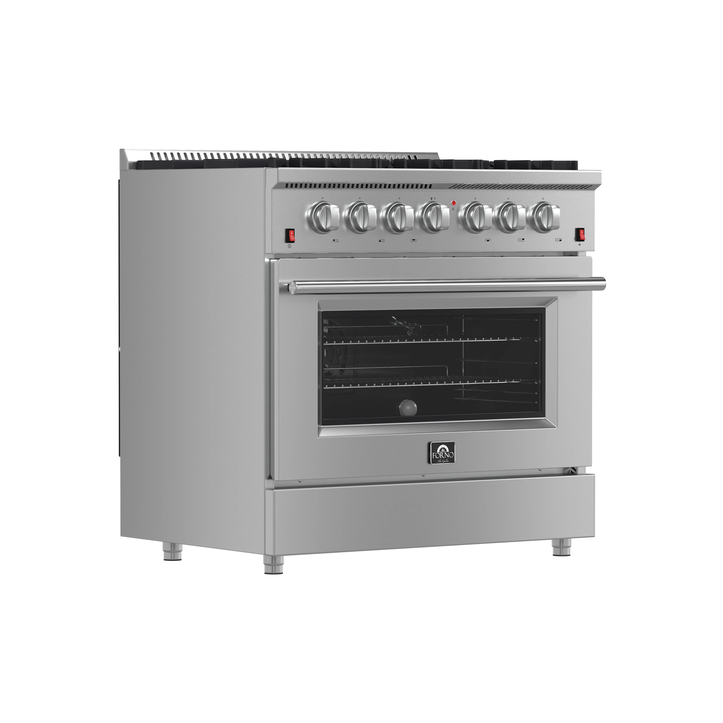 Galiano 36-Inch Freestanding Gas Range, , 6 Burners, Energy Efficient FFSGS624436