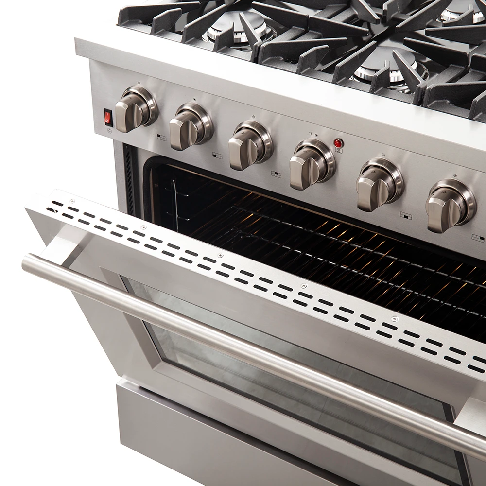 Galiano 36-Inch Freestanding Gas Range, , 6 Burners, Energy Efficient FFSGS624436