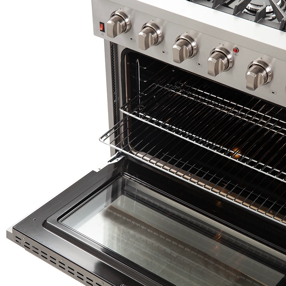 Galiano 36-Inch Freestanding Gas Range, , 6 Burners, Energy Efficient FFSGS624436