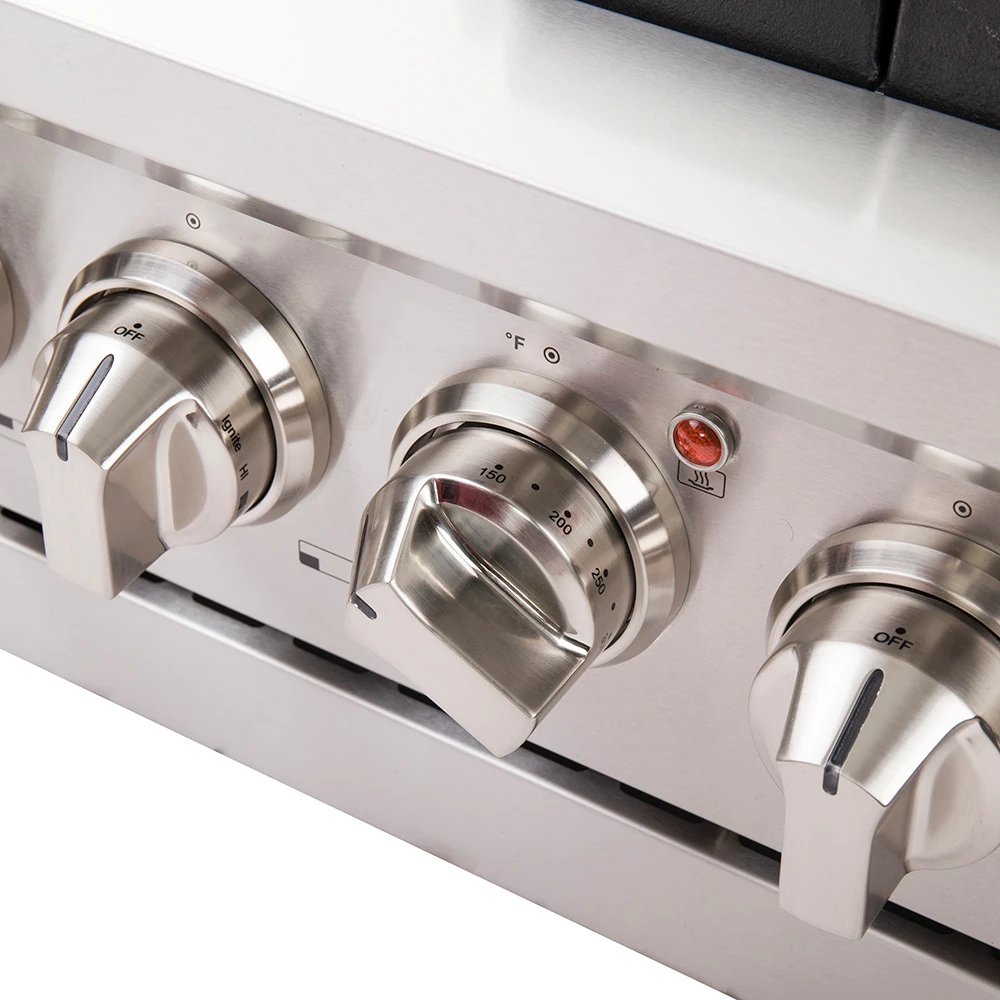 Capriasca 48-inch Gas Range , 8 Brass Burners 160,000 BTU, 6.58 cu.ft. Double Oven FFSGS626048