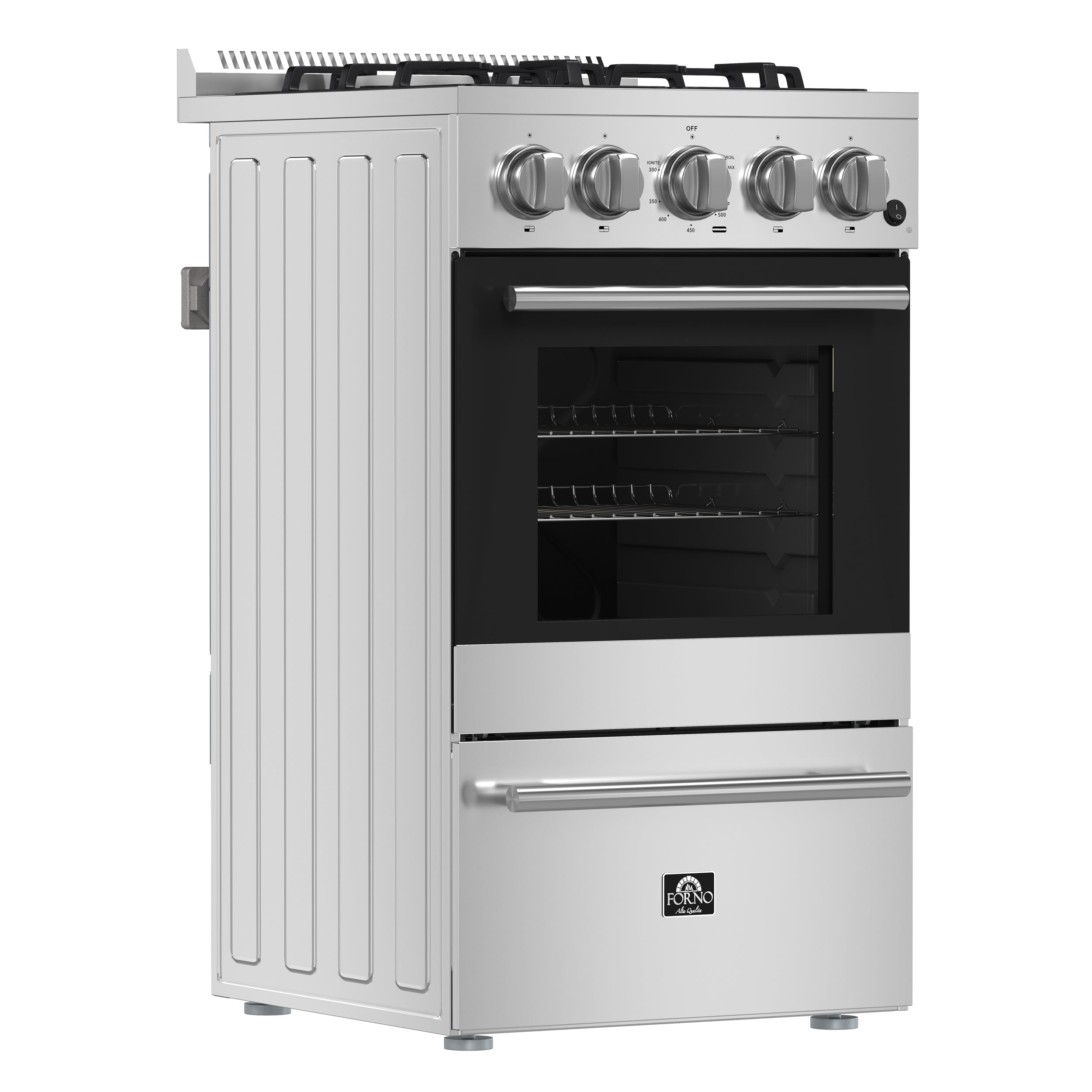Lamazze 20-Inch Freestanding Gas Range, Compact Design, Energy Efficient FFSGS626520