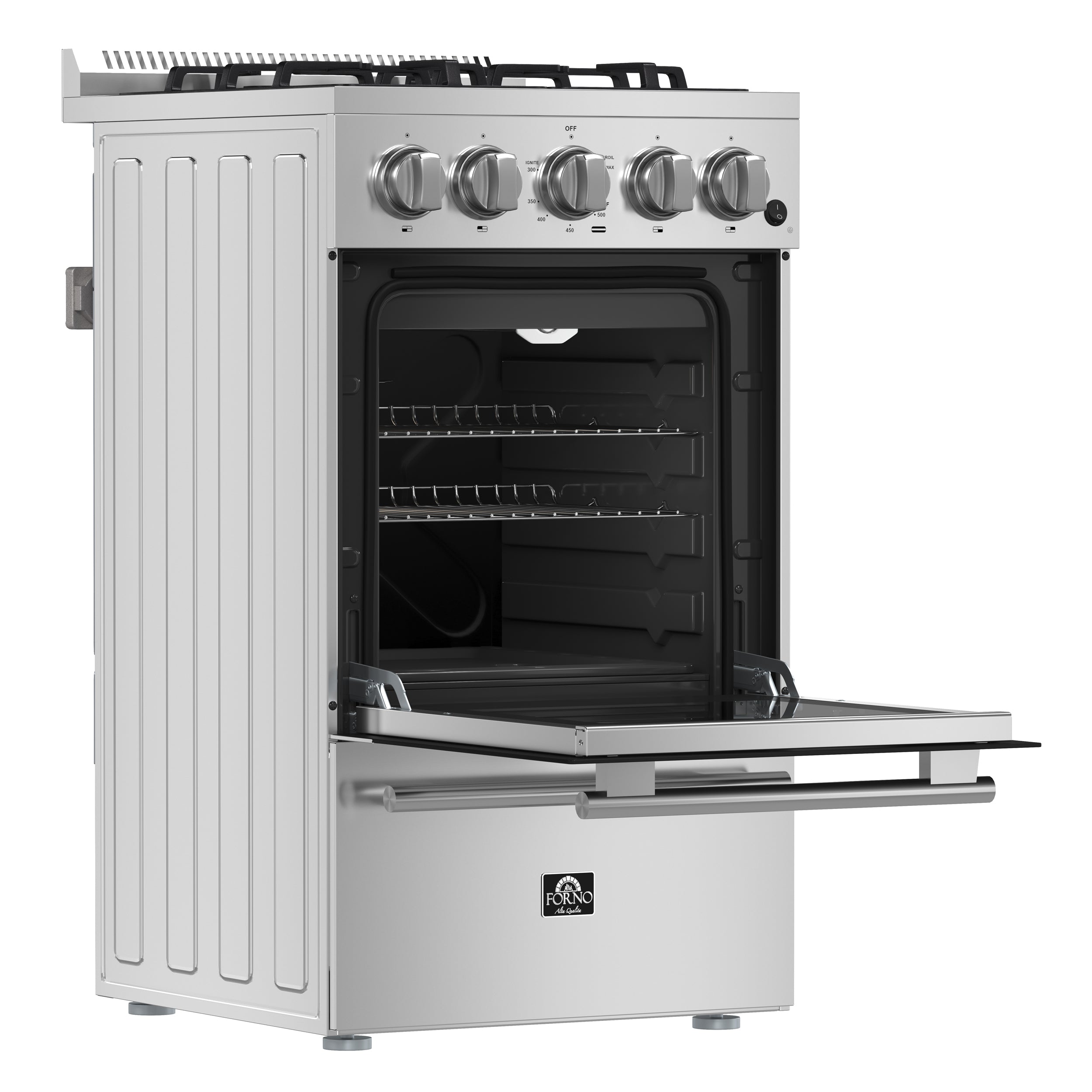 Lamazze 20-Inch Freestanding Gas Range, Compact Design, Energy Efficient FFSGS626520